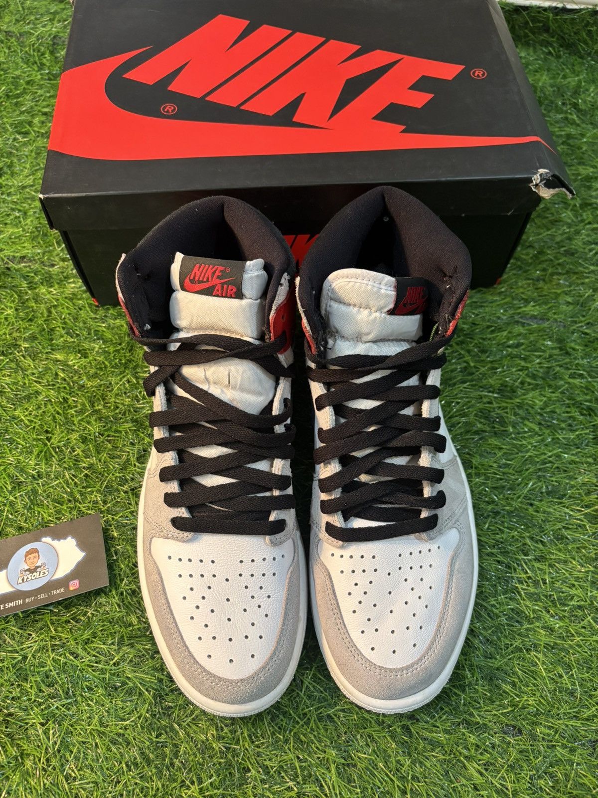 Jordan Brand Jordan 1 high smoke grey Size US 9 / EU 42 - 3 Thumbnail