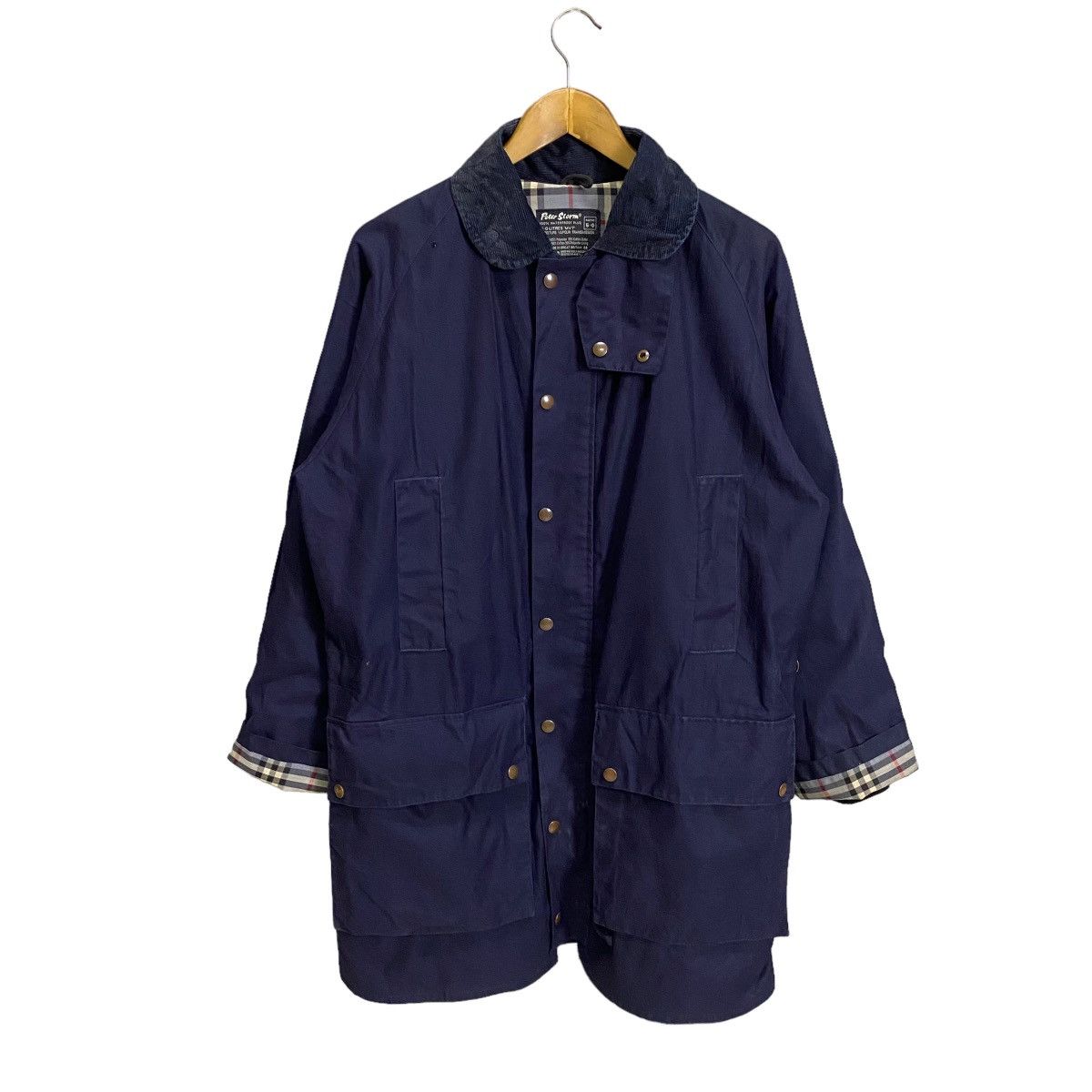 Designer × Vintage Peter Storm downcoat 2way checkered Size US M / EU 48-50 / 2 - 1 Thumbnail