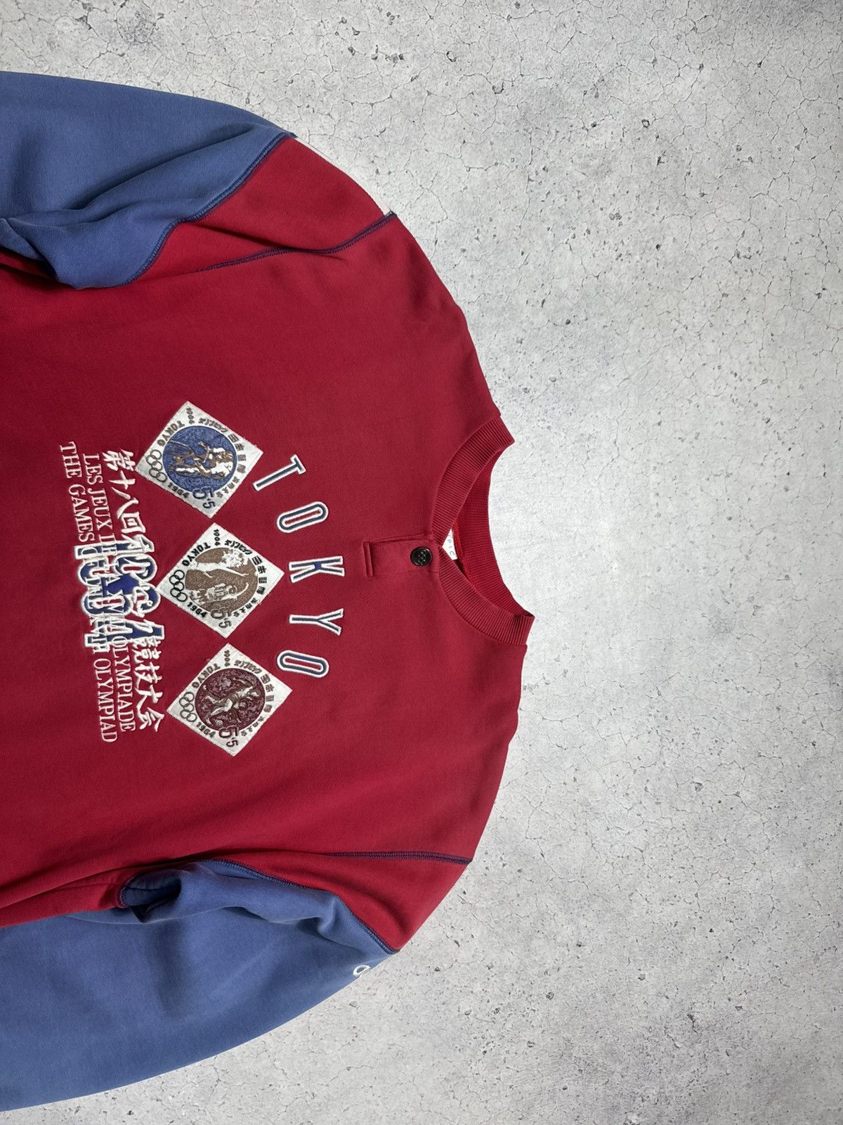 Adidas Adidas Olympia Tokyo Olympic 1964 Vintage Rare Sweatshirt Size US L / EU 52-54 / 3 - 4 Thumbnail