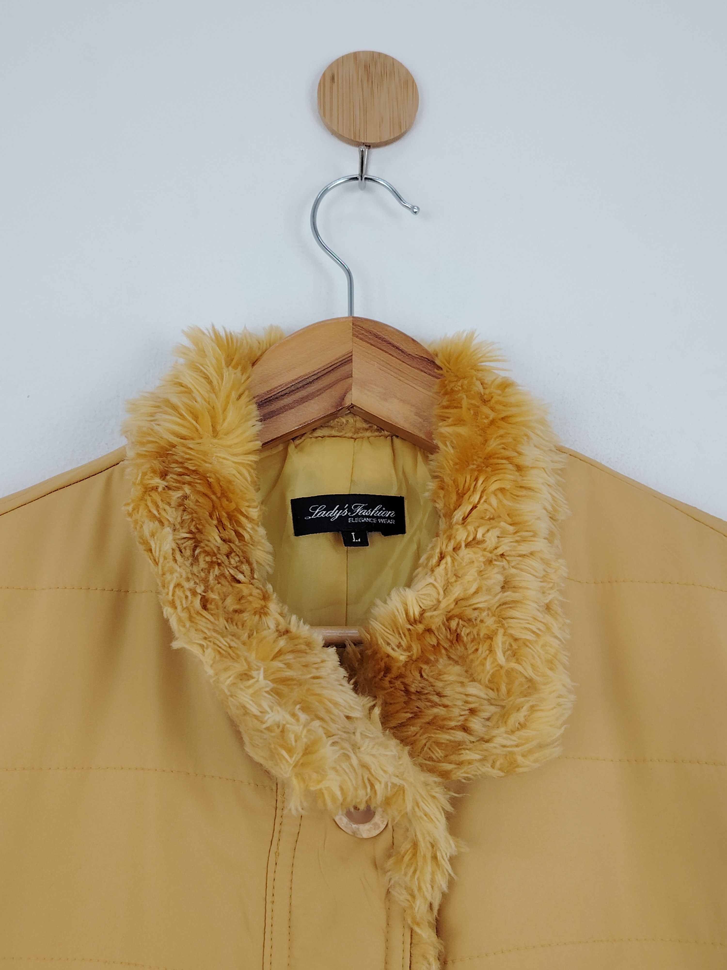Japanese Brand × Vintage Vintage Japanese Brand Bomber Button Up Sherpa Jacket Size US L / EU 52-54 / 3 - 8 Thumbnail