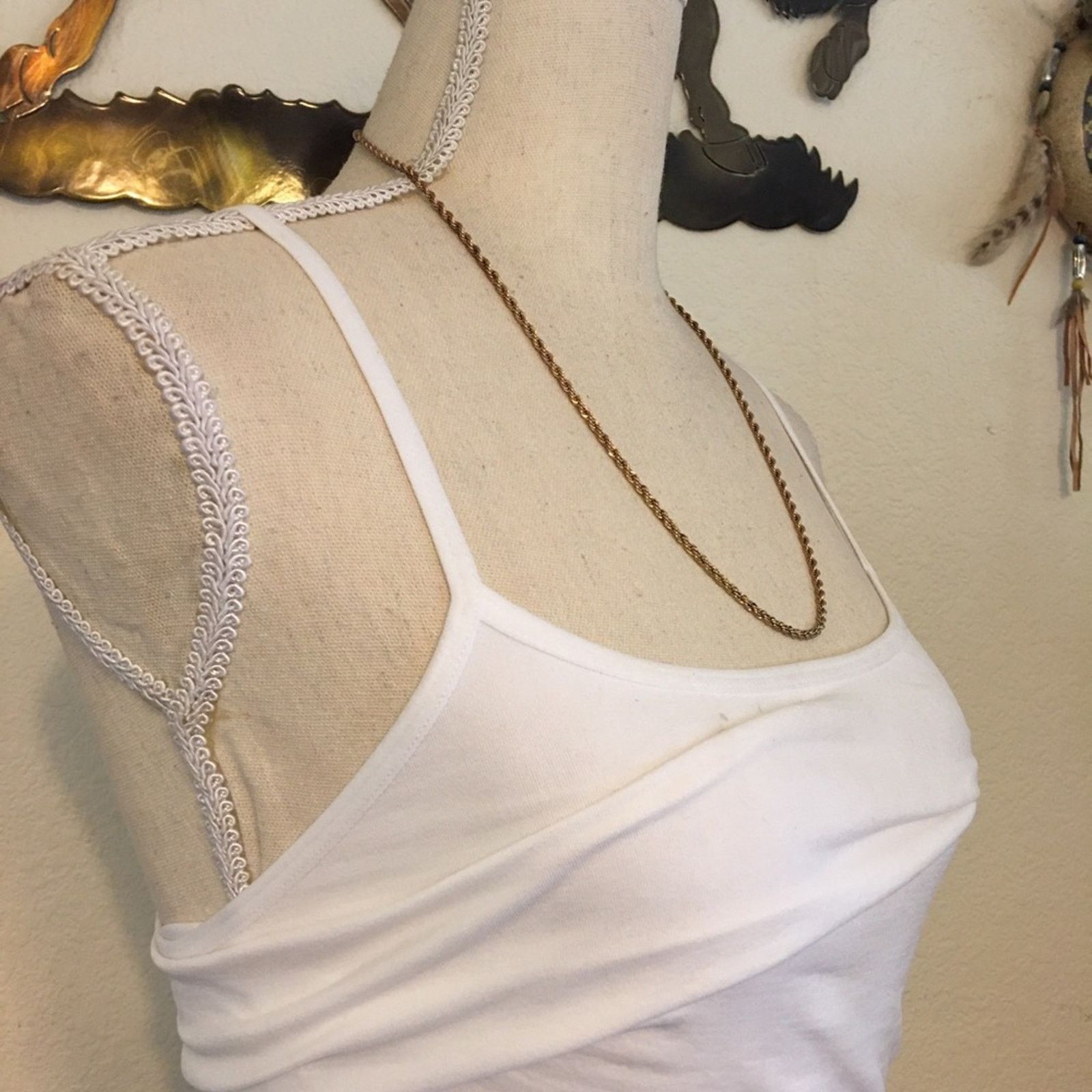 Jewelry Gold tone sparkle twisted rope chain Size ONE SIZE - 3 Thumbnail