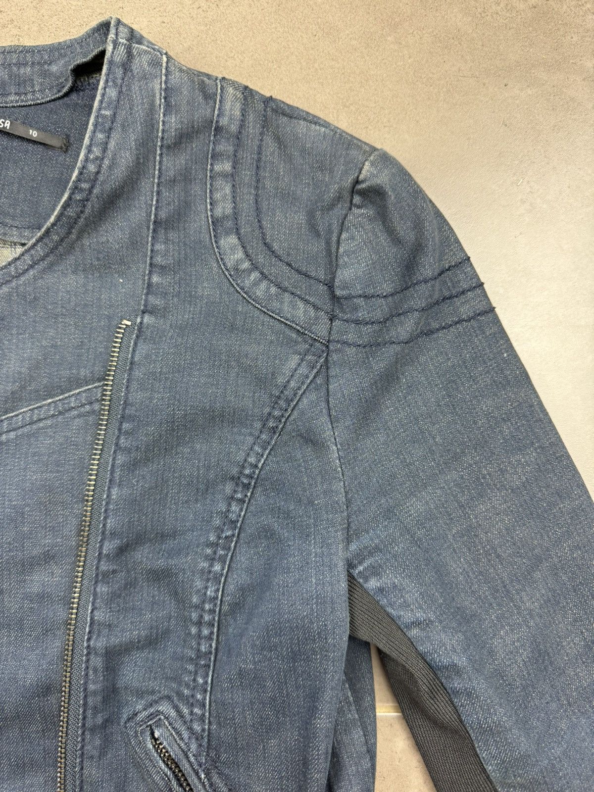 Japanese Brand Denim jacket. Japanese brand Size ONE SIZE - 9 Thumbnail