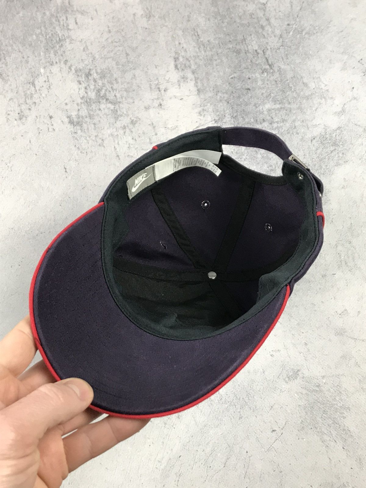 Nike × Vintage Vintage Nike Canterbury England Rugby O2 Swoosh Cap Hat Size ONE SIZE - 9 Thumbnail