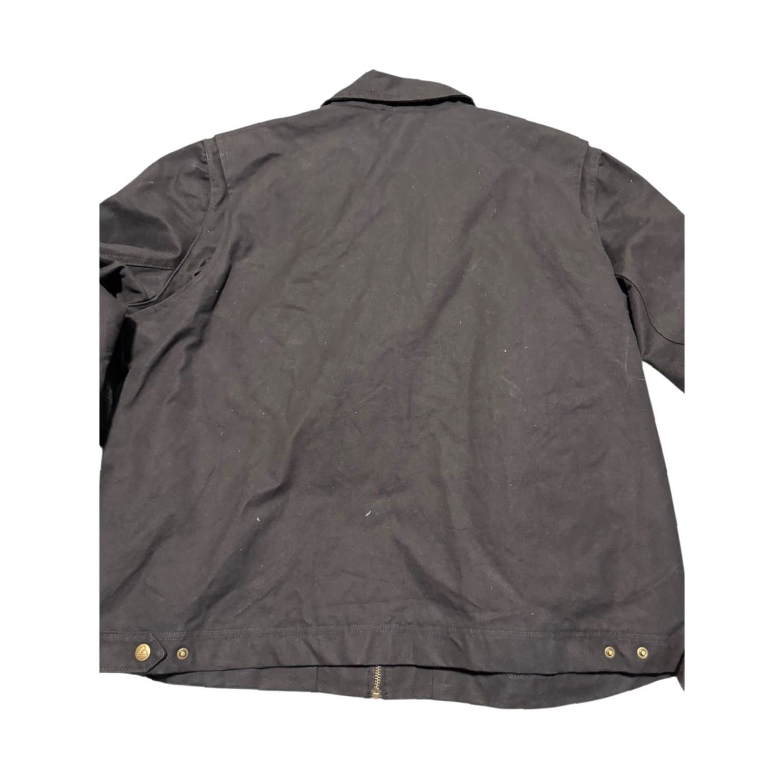 Vintage American Giant Roughneck Mechanics Jacket Mens XXL Black Canvas Zip Chore USA Size US XXL / EU 58 / 5 - 7 Thumbnail