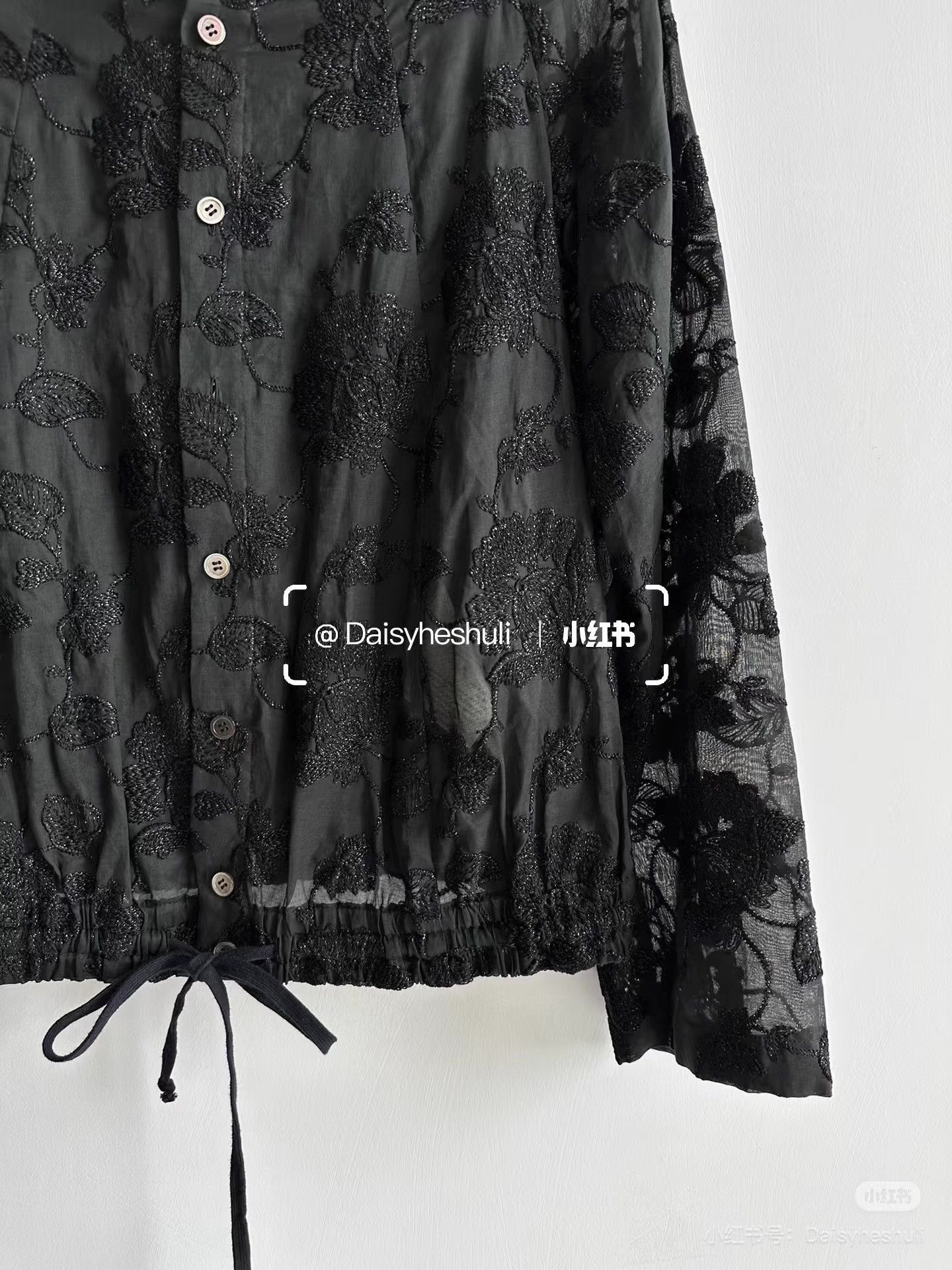 Comme des Garcons Comme des Garçons CDG Tricot Embroidered Jacket Ｑ24 Size M / US 6-8 / IT 42-44 - 3 Thumbnail
