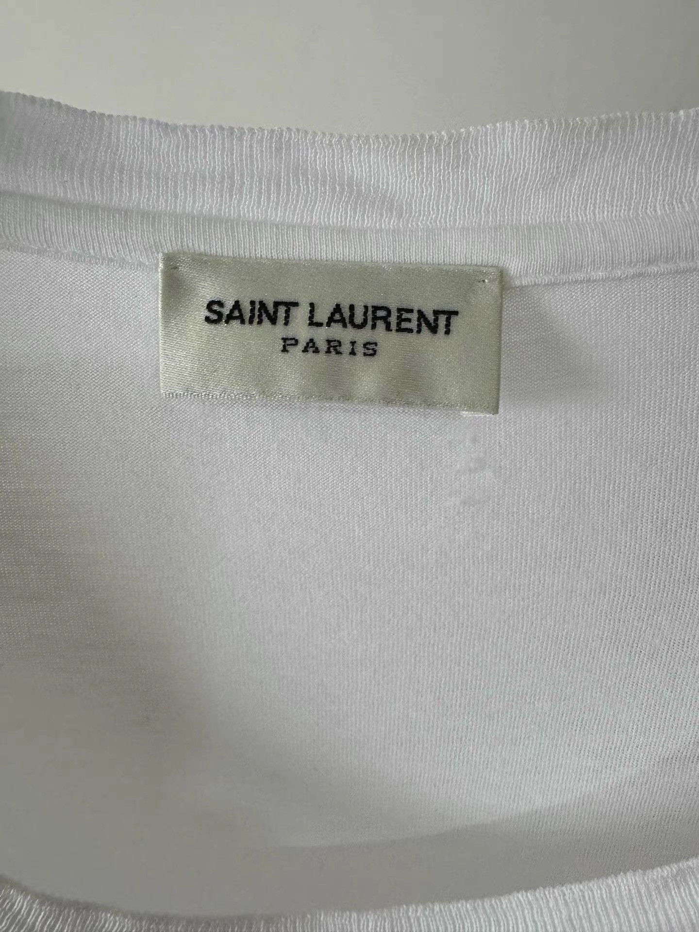 Saint Laurent Paris Saint Laurent Unisex Baby T-shirt K33 Size US L / EU 52-54 / 3 - 3 Thumbnail