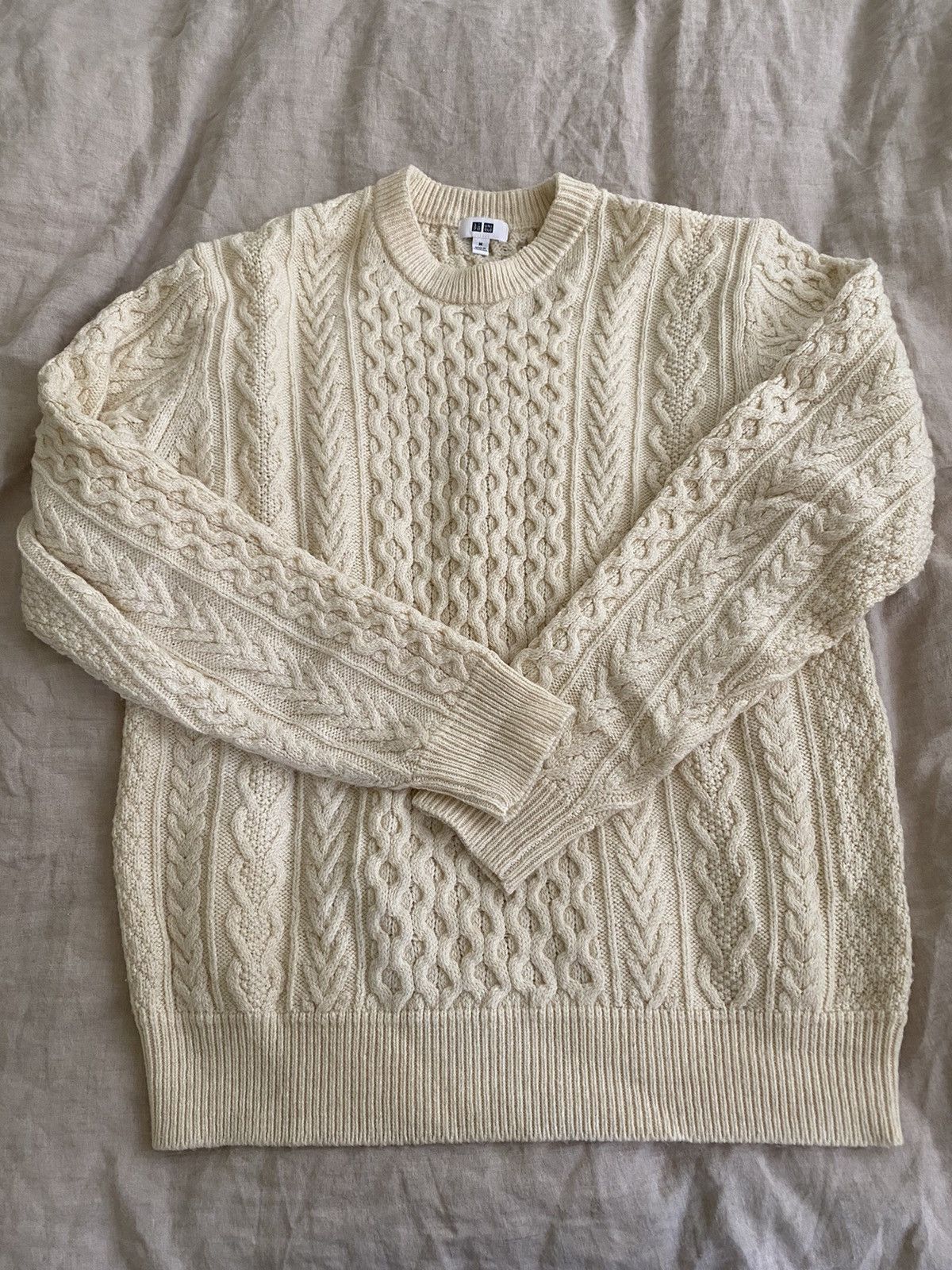 Uniqlo Uniqlo Cable Knit Sweater Grailed