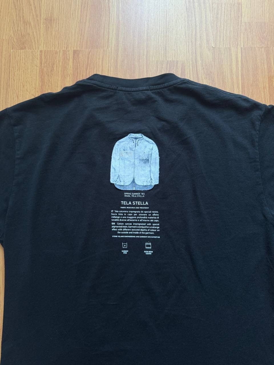 Stone Island TShirt Rare 🔥 Stone Island Archivio Tee Tela Stella Big Logo Size US M / EU 48-50 / 2 - 5 Thumbnail