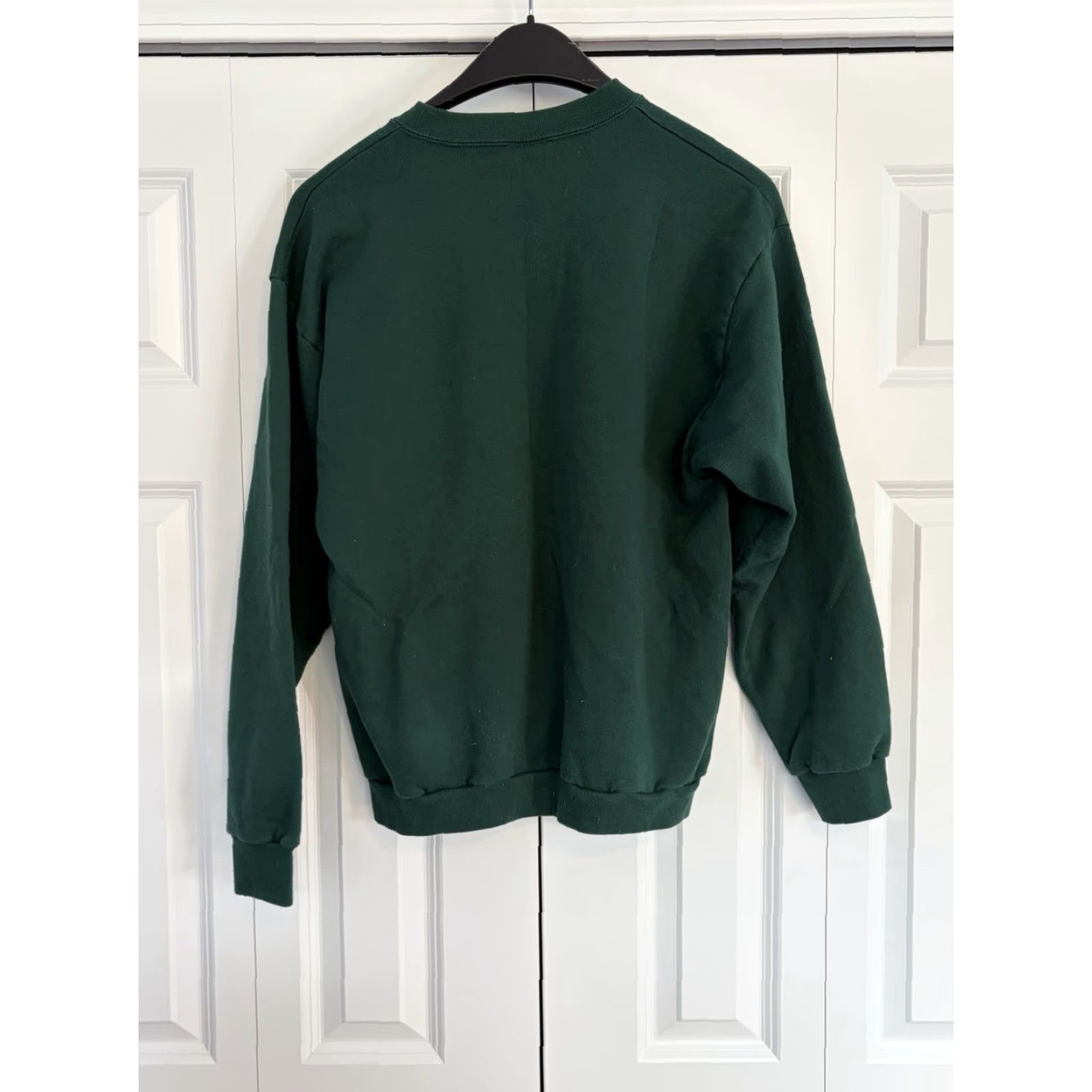 Vintage VINTAGE Crazy Shirts Sweatshirt Logo Center 90s Crewneck XL Men Green Large, 90s Theme, Fleece Cotton, Pullover, Regular Fit, Long Sleeve Size US XL / EU 56 / 4 - 2 Thumbnail
