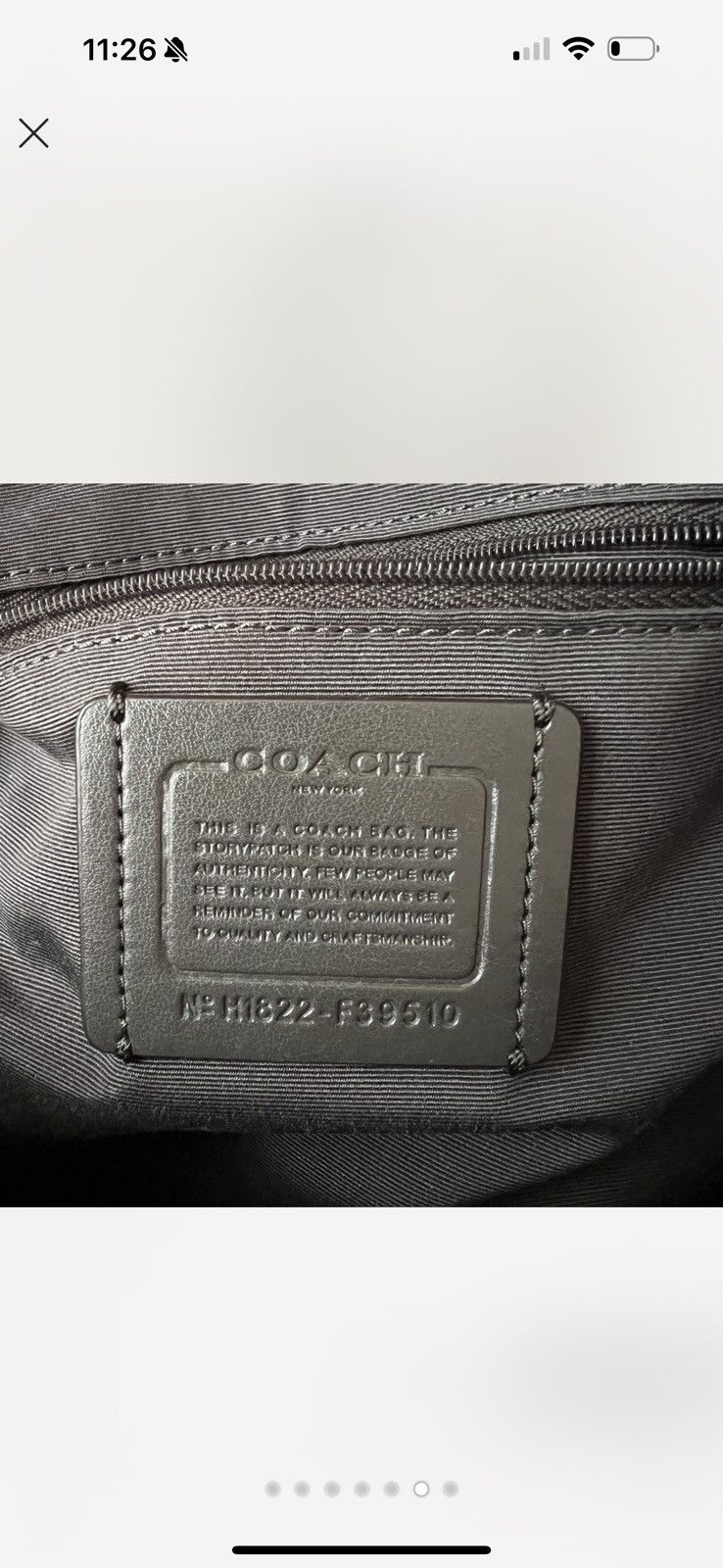 Coach Gold Coach Backpack Size ONE SIZE - 6 Thumbnail