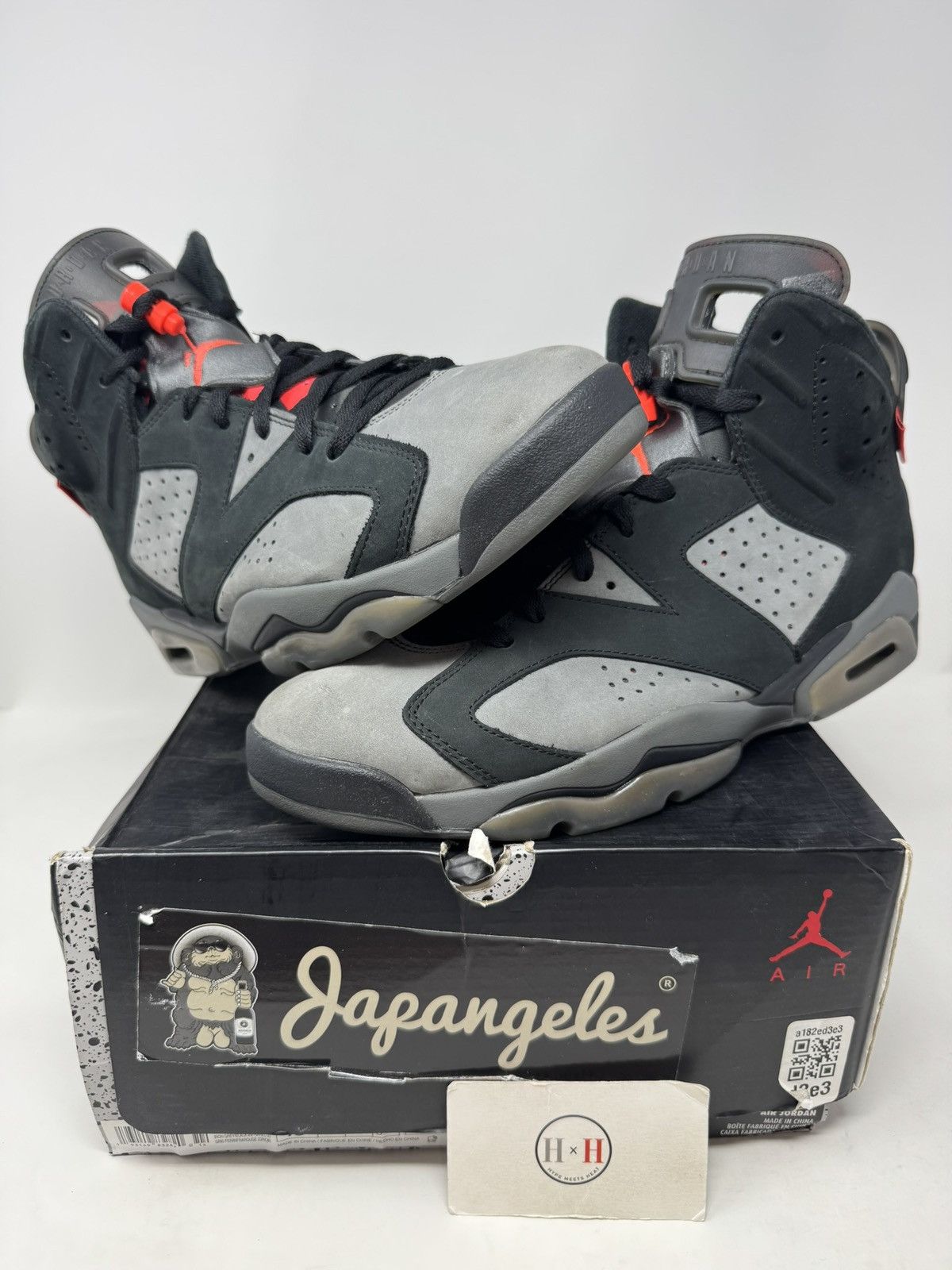 Jordan Brand Nike Air Jordan 6 Retro PSG Iron Grey Size US 13 / EU 46 - 1 Thumbnail