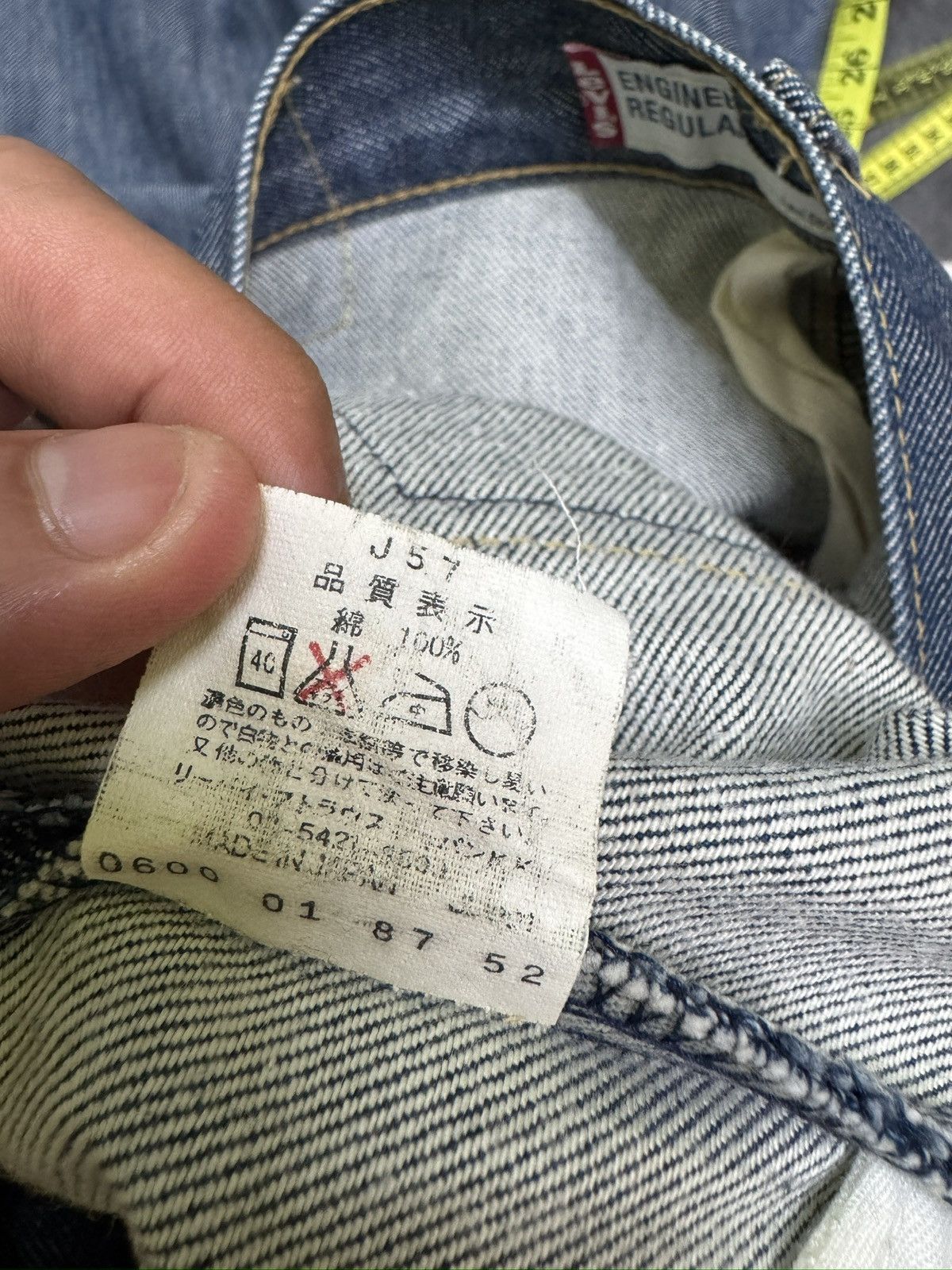 Levi's Levi’s Engineered Jeans Regular Taper W30×L33 Size US 30 / EU 46 - 17 Thumbnail