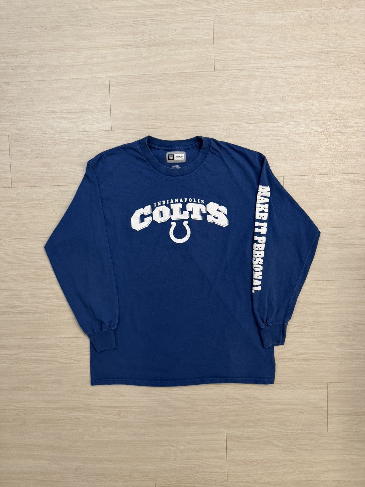 NFL NFL Indianapolis Colts Blue Long Sleeve Shirt Size US L / EU 52-54 / 3 - 1 Thumbnail
