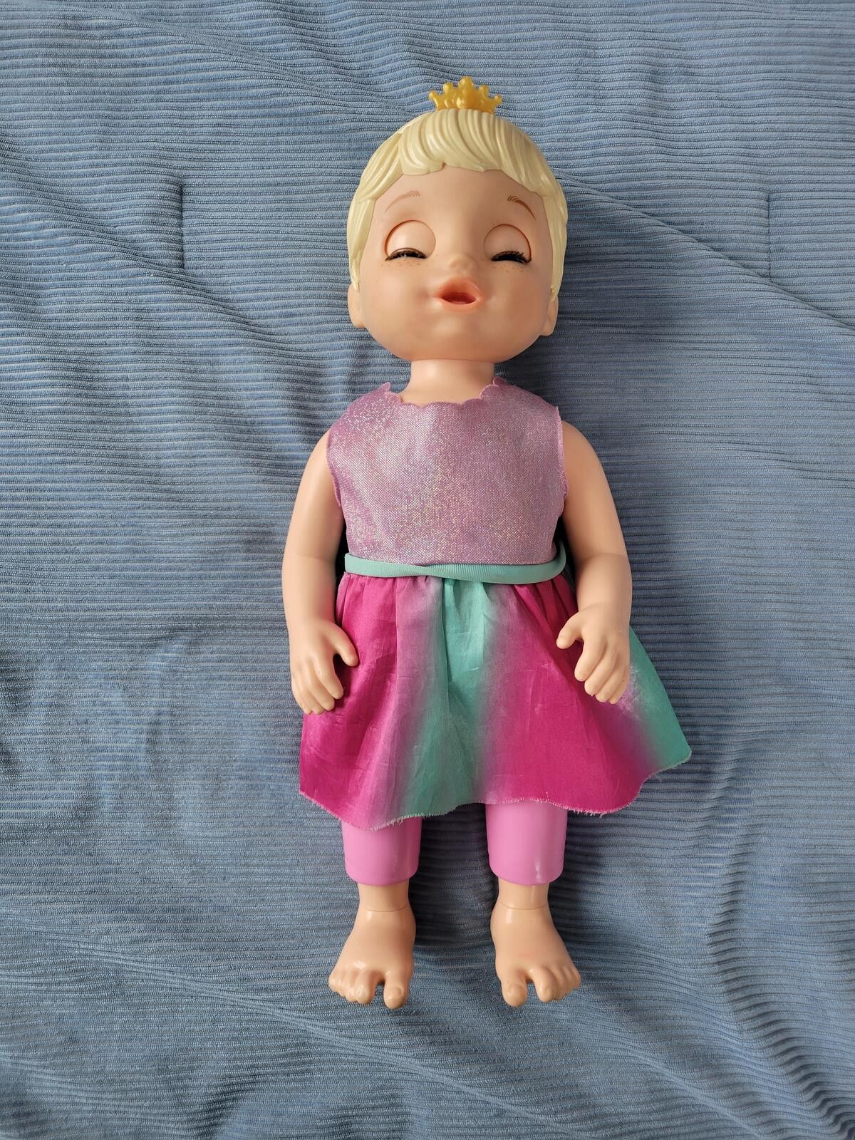 Other Baby Alive Grow Blonde Baby Doll with Dress and Crown Size ONE SIZE - 1 Thumbnail