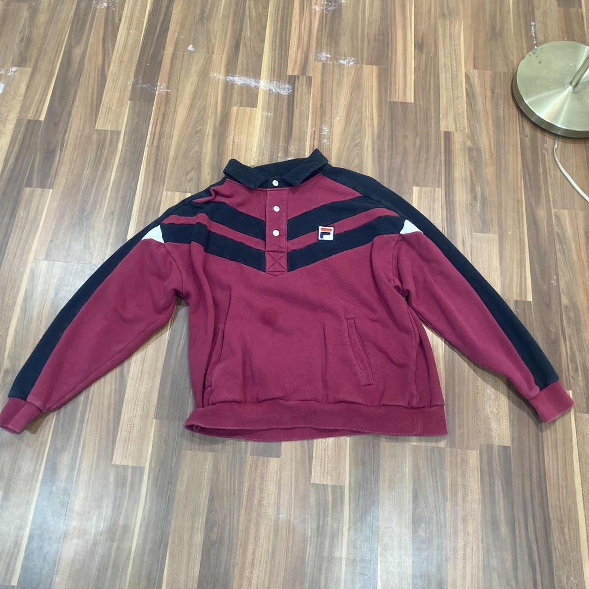 Fila Vintage Fila Polo Sweater Size US L / EU 52-54 / 3 - 1 Thumbnail