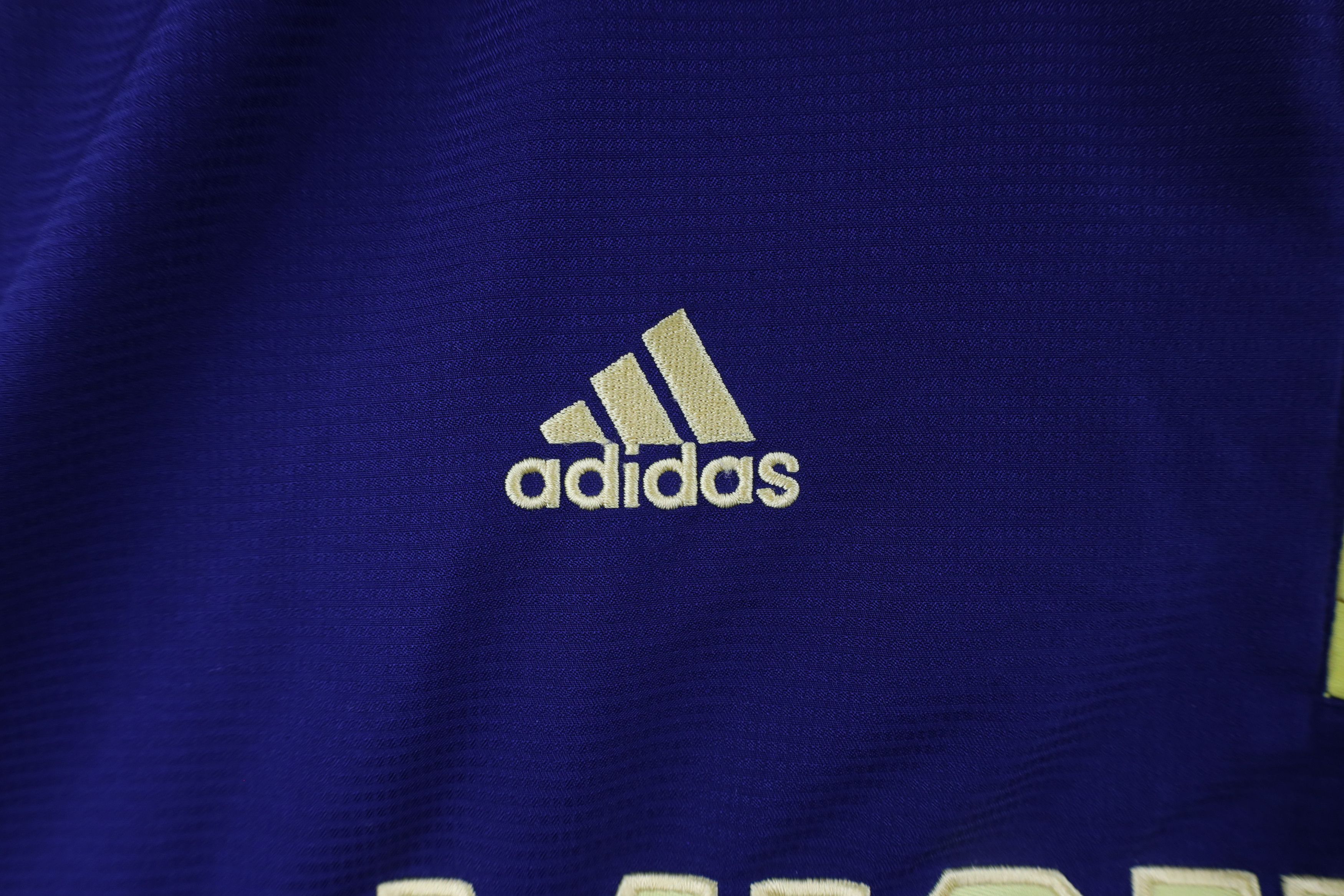 Adidas × Vintage Adidas University of Michigan Football Half Zip Jacket Blue Size US XXL / EU 58 / 5 - 5 Thumbnail