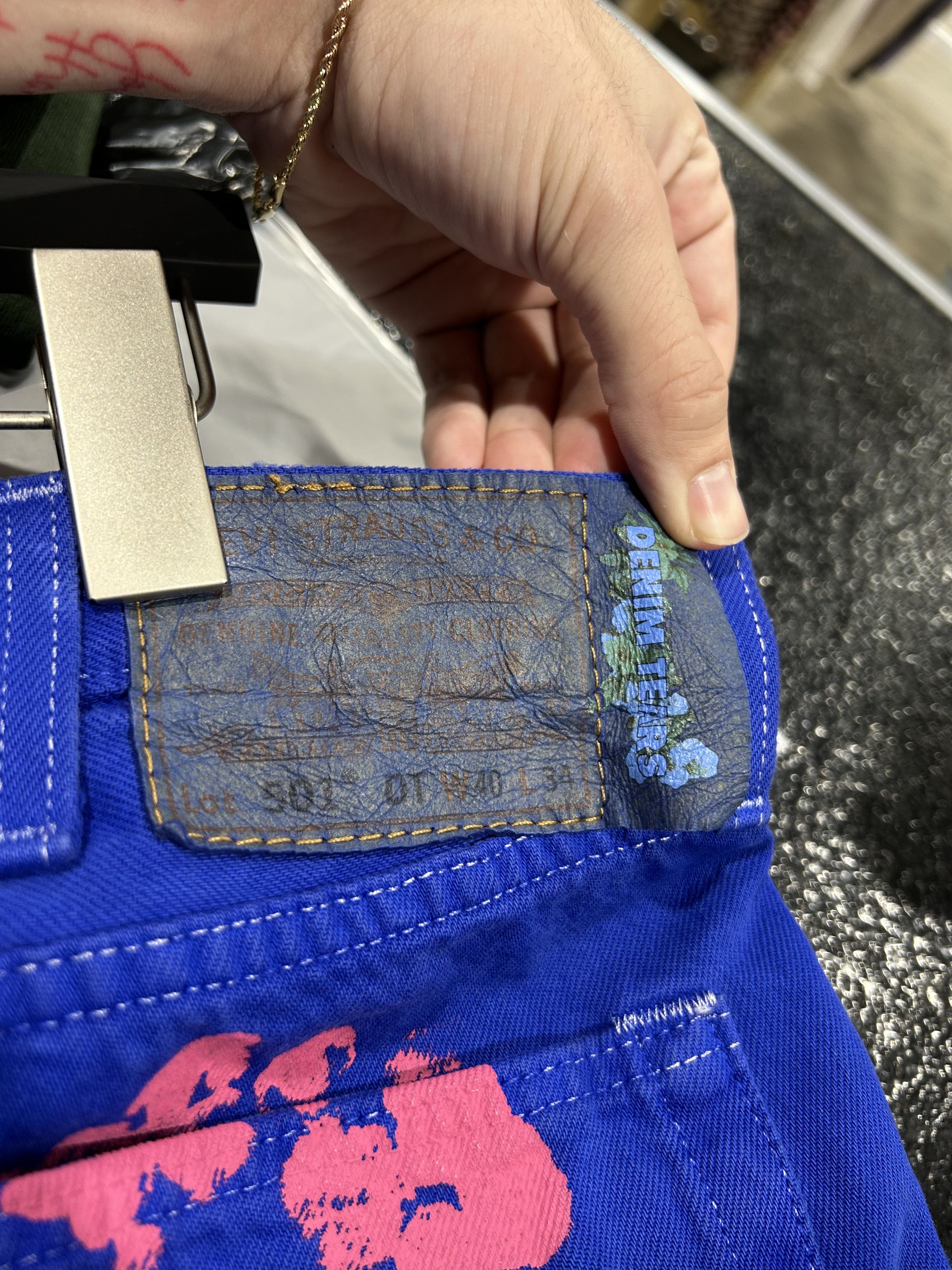 DENIM TEARS Bstroy X Denim Tears x Levi's 501 Jeans Size US 40 / EU 56 - 9 Thumbnail