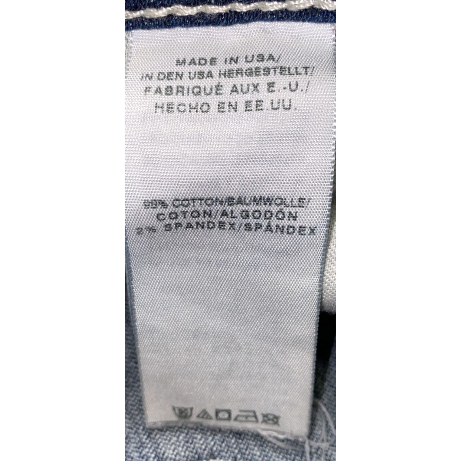 True Religion True Religion Womens Jeans Skinny Denim Blue 29 x 32 USA MADE Size 29" - 7 Thumbnail