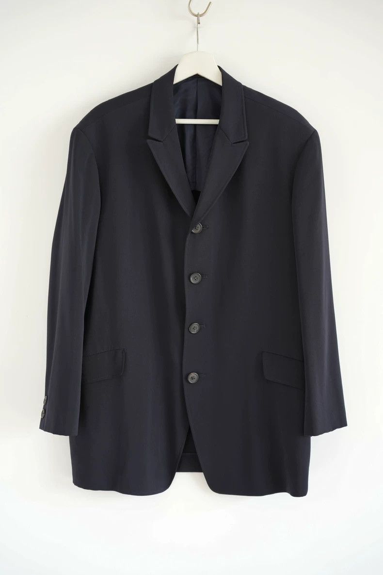 Yohji Yamamoto Yohji Yamamoto 90s Wool Blazer Size US S / EU 44-46 / 1 - 1 Thumbnail