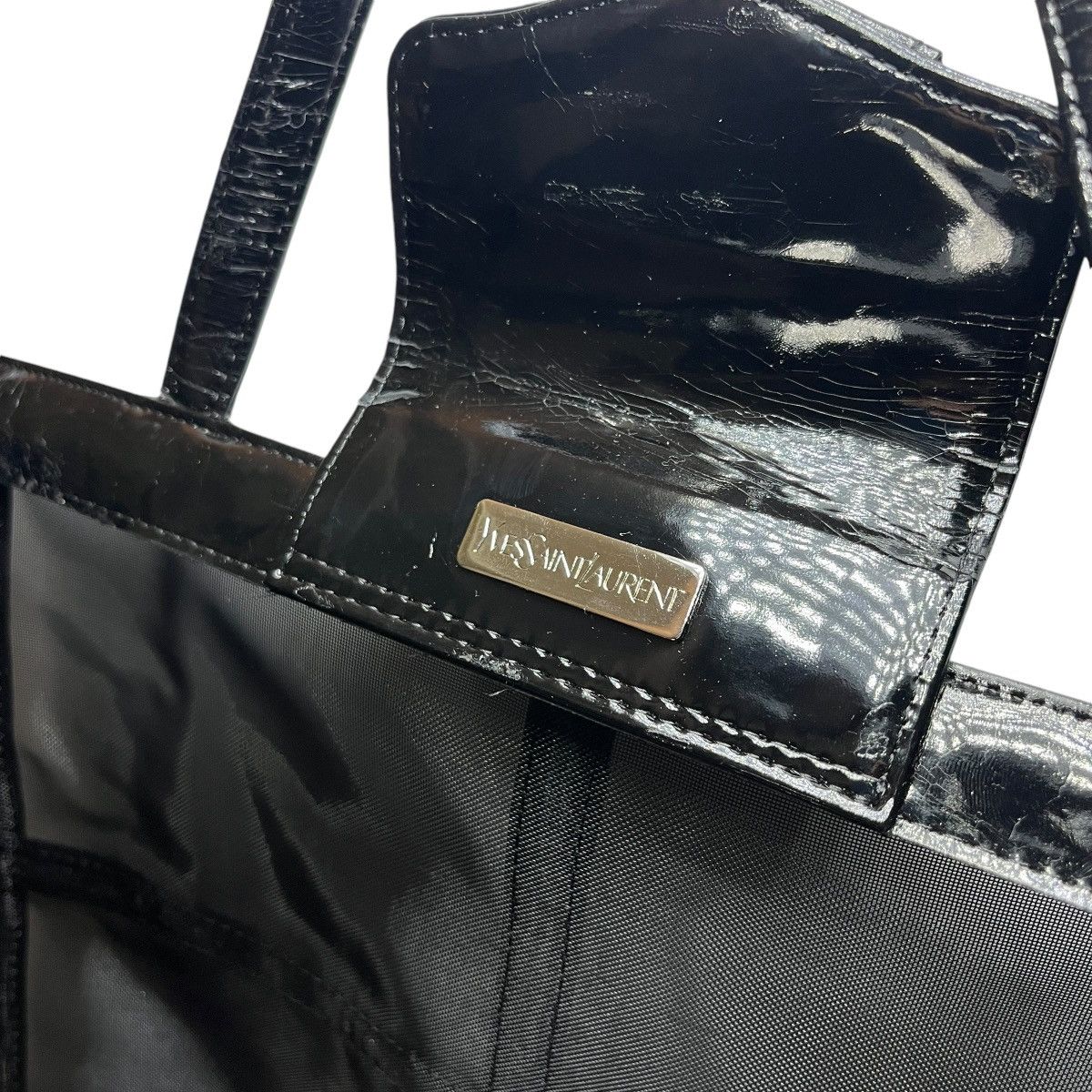 Yves Saint Laurent Yves Saint Laurent Mesh See-Through Tote Bag Size ONE SIZE - 2 Thumbnail