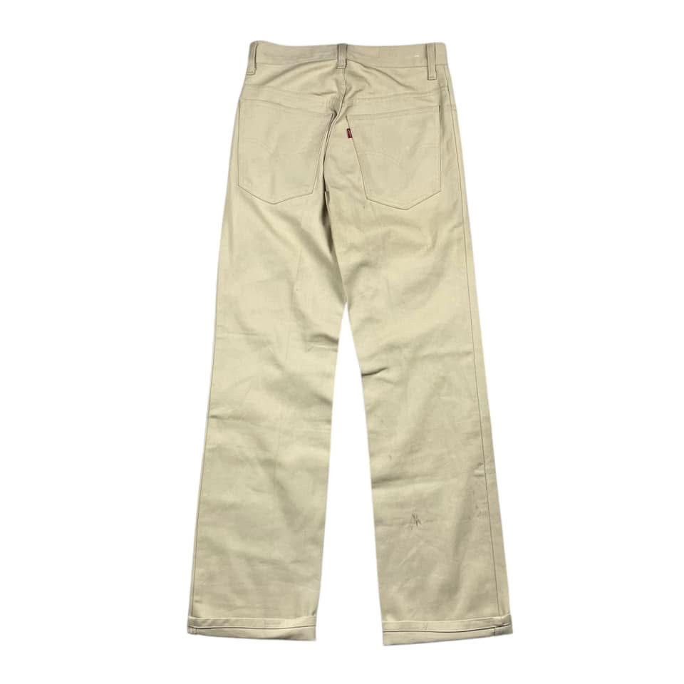 Levi's × Vintage Vintage 90s Levi's Sta-Prest Mens Trousers Made Italy Size US 28 / EU 44 - 2 Thumbnail