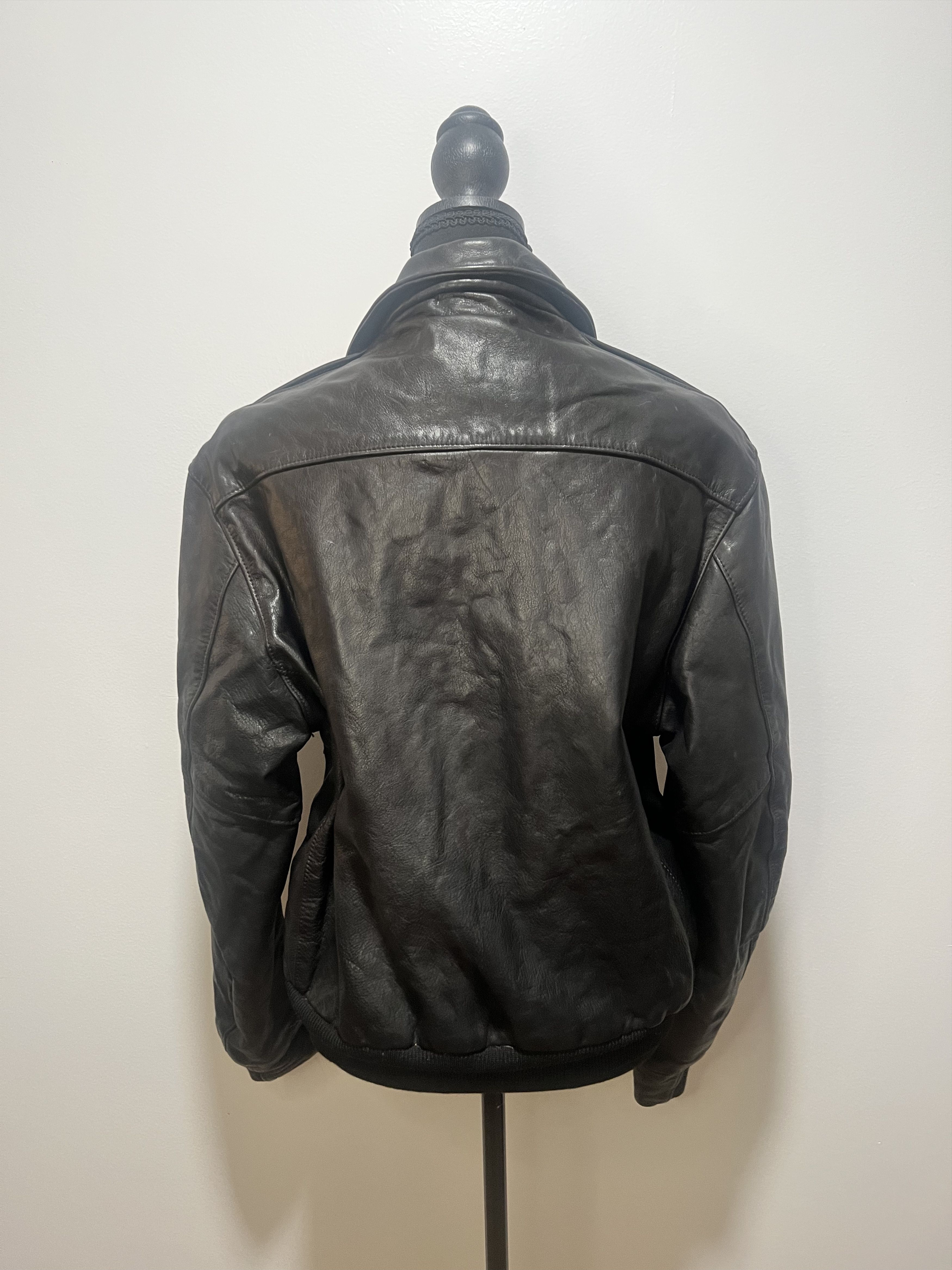Golden Bear VINTAGE GOLDEN BEAR LEATHER BOMBER JACKET Size 42 Size M / US 6-8 / IT 42-44 - 2 Thumbnail