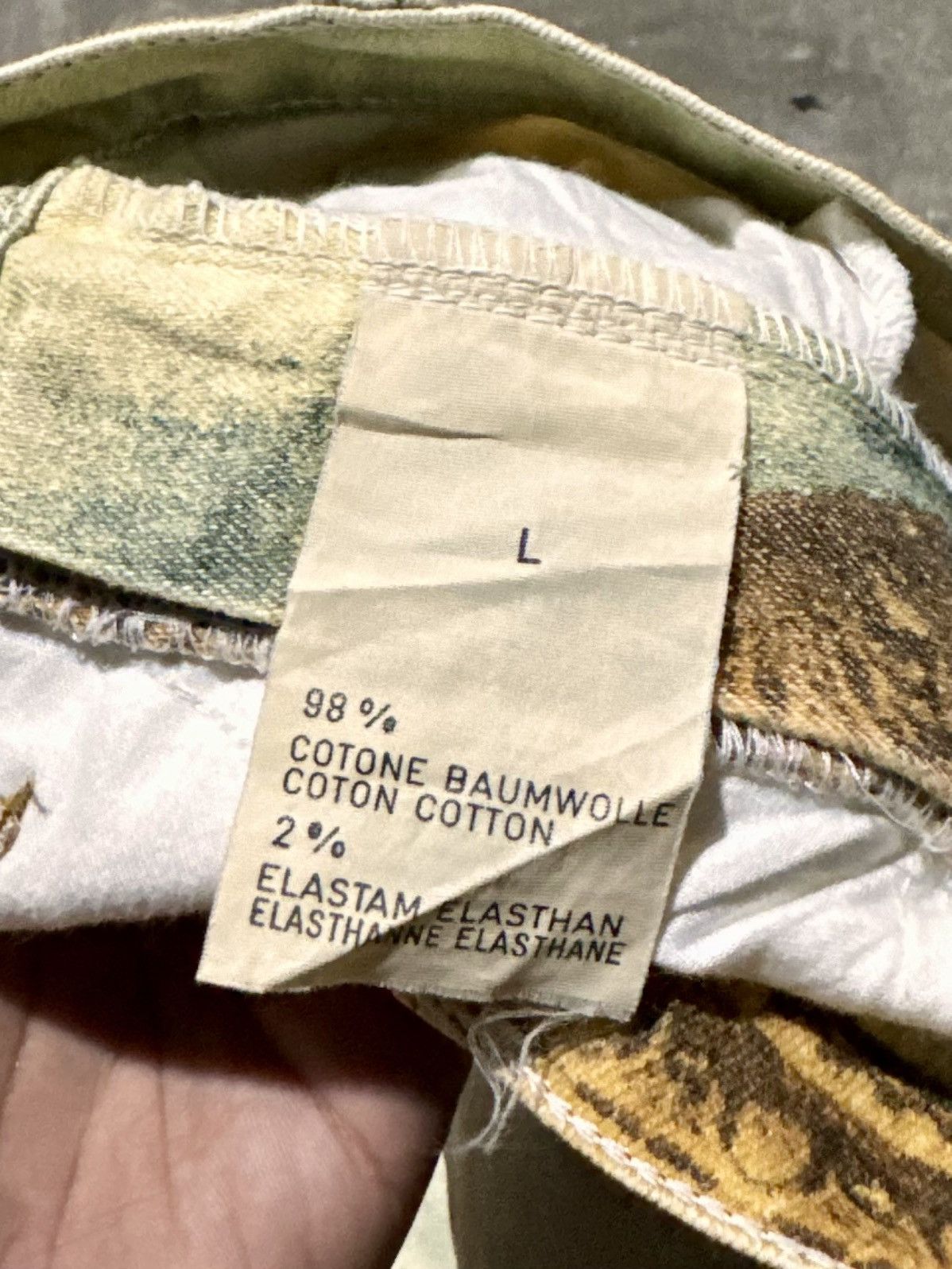 Roberto Cavalli Fall/Winter 1994 collection RUNWAY ROBERTO CAVALLI Size 28" / US 6 / IT 42 - 7 Thumbnail
