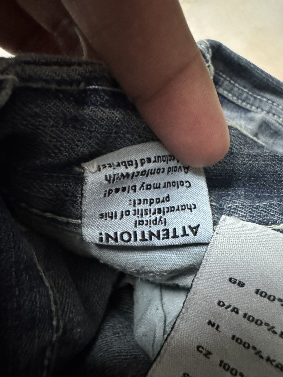 Seditionaries 💥DOUBLE WAIST💥VINTAGE SOUTHERN PUNK JEANS WHISKER RARE DENIM Size US 30 / EU 46 - 12 Thumbnail