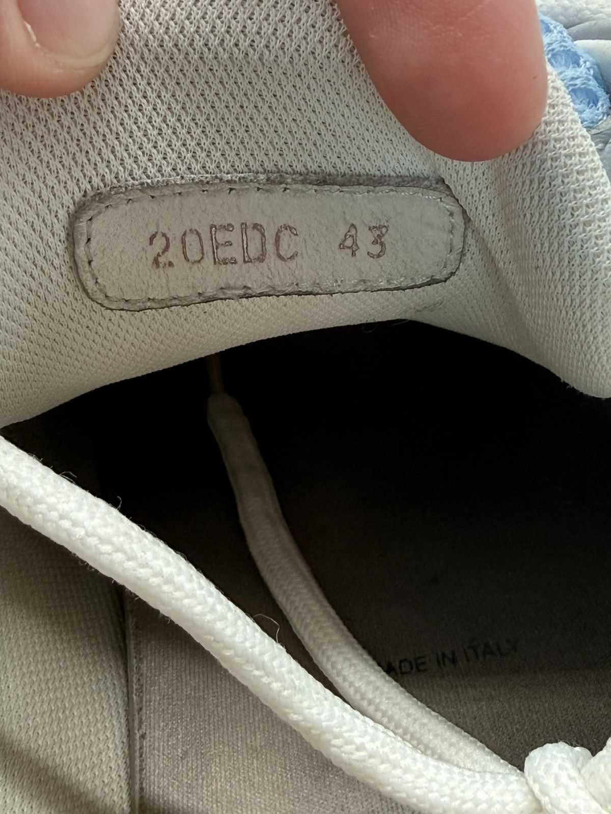 Dior Size 10 - Dior B22 White Blue Size US 10 / EU 43 - 7 Thumbnail