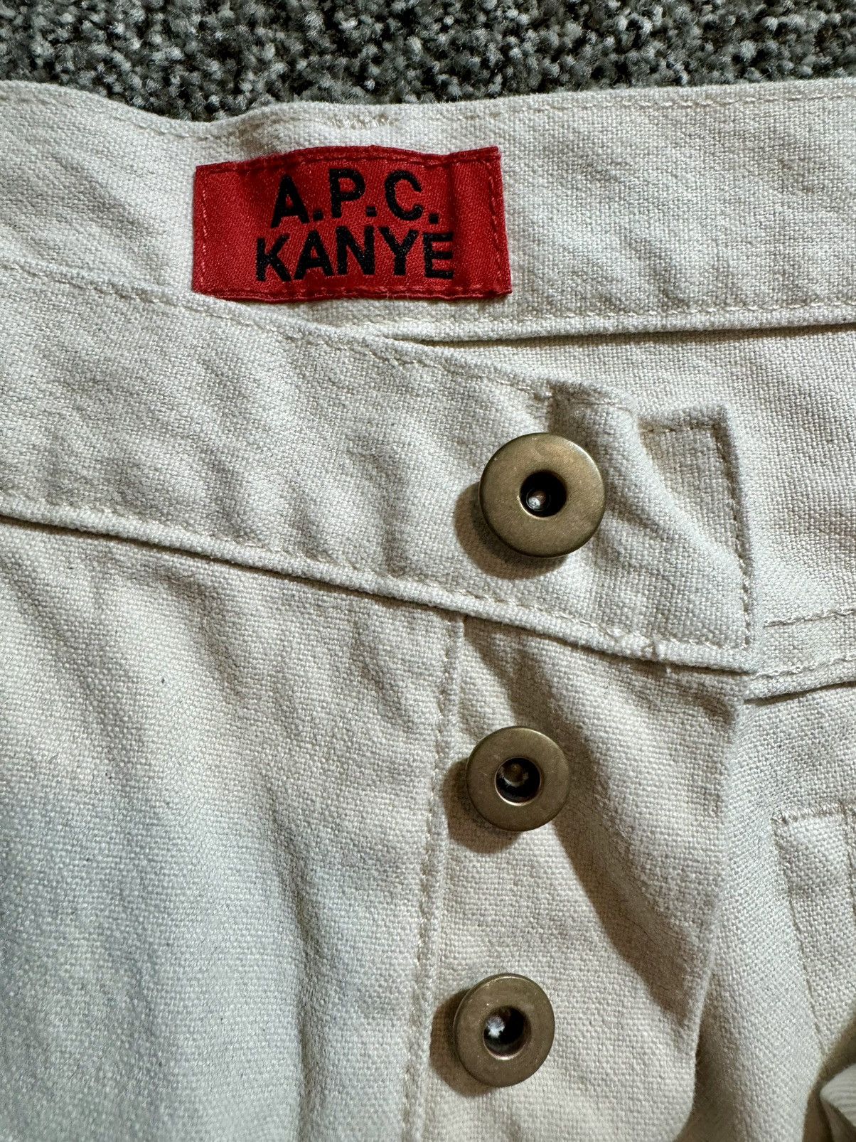 A.P.C. × Kanye West × Yeezy 🔥APC X KANYE🔥 2013 Putty Size US 34 / EU 50 - 1 Thumbnail