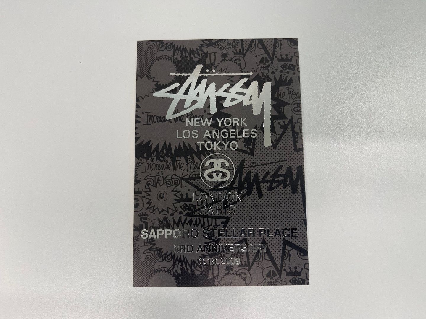 Stussy STUSSY SAPPORO STELLAR PLACE CHAPT art Postercards 2009 Size ONE SIZE - 2 Thumbnail