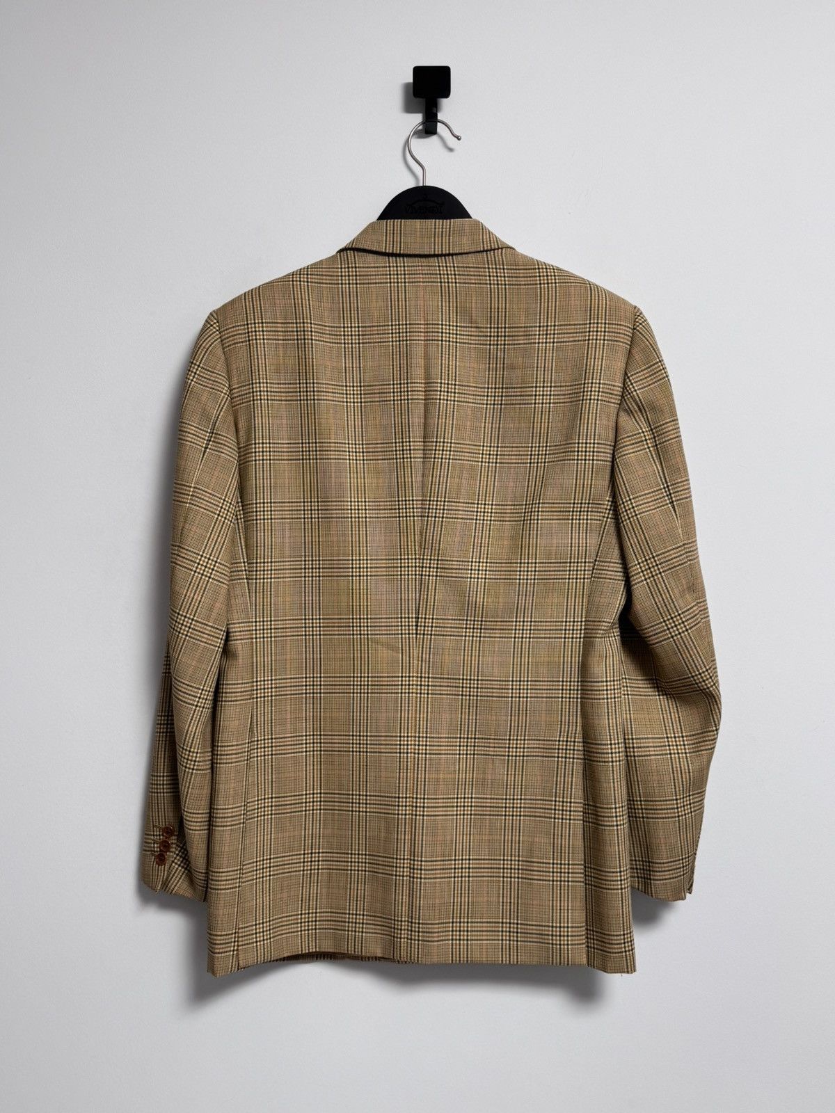 Belvest Belvest Wool Blazer Sport Coat Houndstooth Size XL Size 42R - 13 Thumbnail
