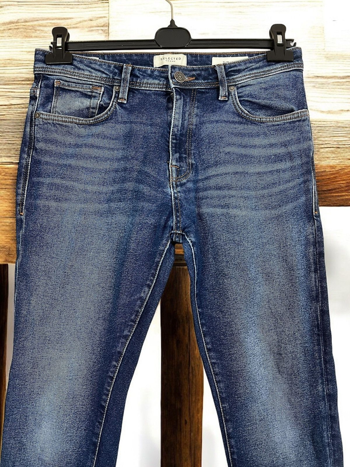 Selected Homme Selected Homme Slim Leon jeans size W32 L32 Size US 32 / EU 48 - 2 Thumbnail