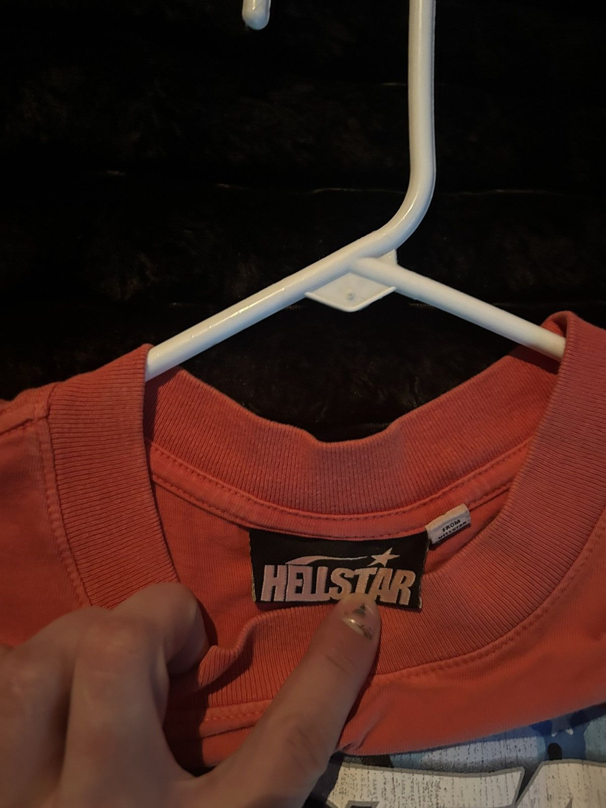 HELLSTAR Hellstar camo box logo large red and blue Size US L / EU 52-54 / 3 - 3 Thumbnail