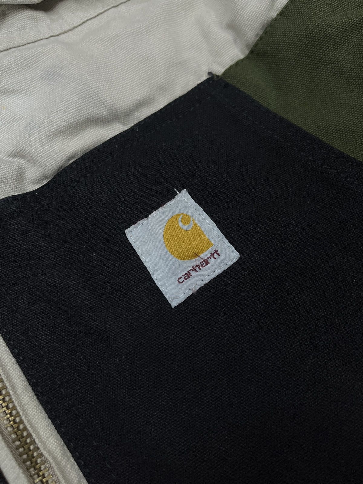 Carhartt Custom Carhartt Reworked Detroit Jacket Patchwork Distressed Size US S / EU 44-46 / 1 - 4 Thumbnail