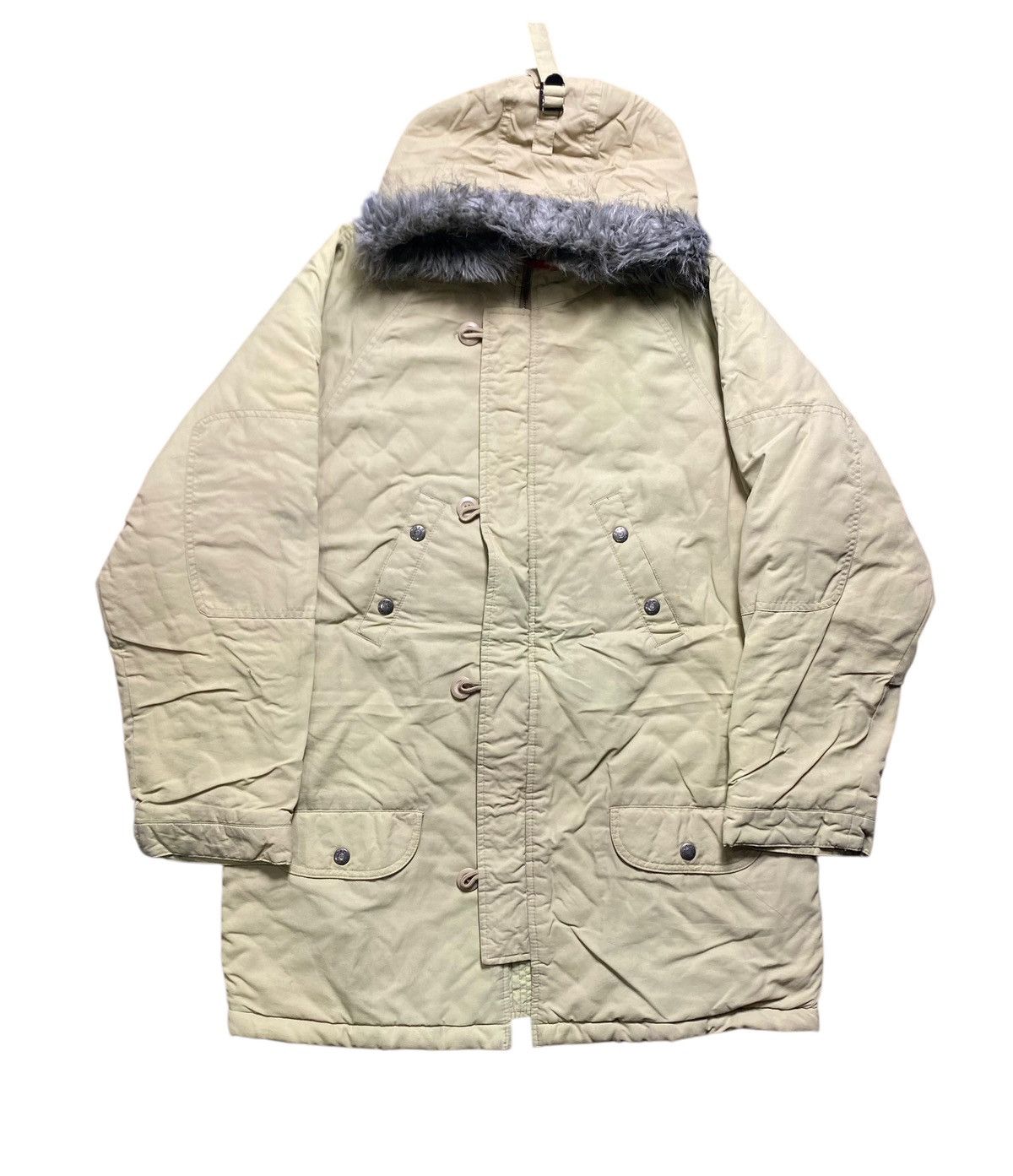 Gap VINTAGE GAP JACKET PUFFER HODDIE FUR Size US XL / EU 56 / 4 - 2 Thumbnail