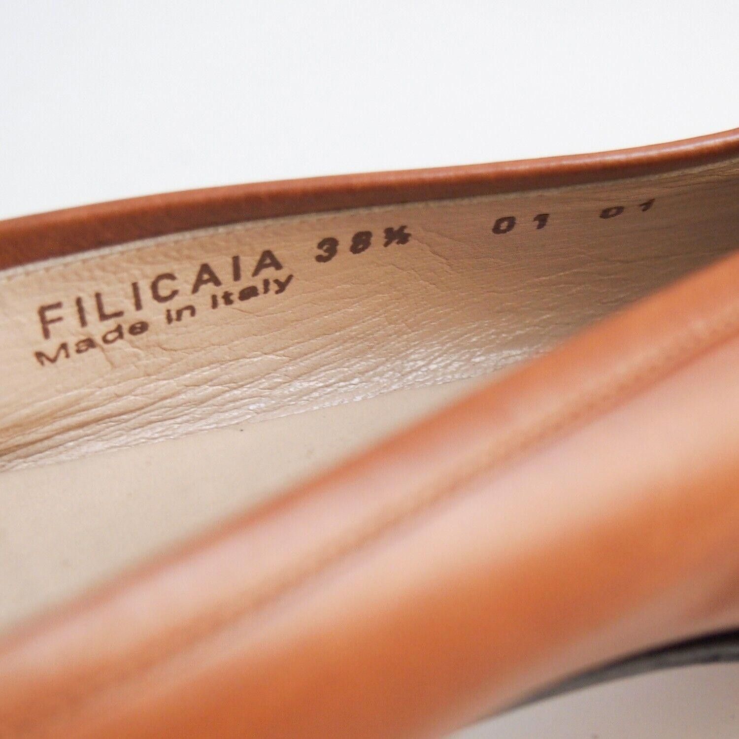 Bally Bally Filicaia Loafers Flats Orange Leather EU 38.5 US 8 Size US 8 / IT 38 - 9 Thumbnail