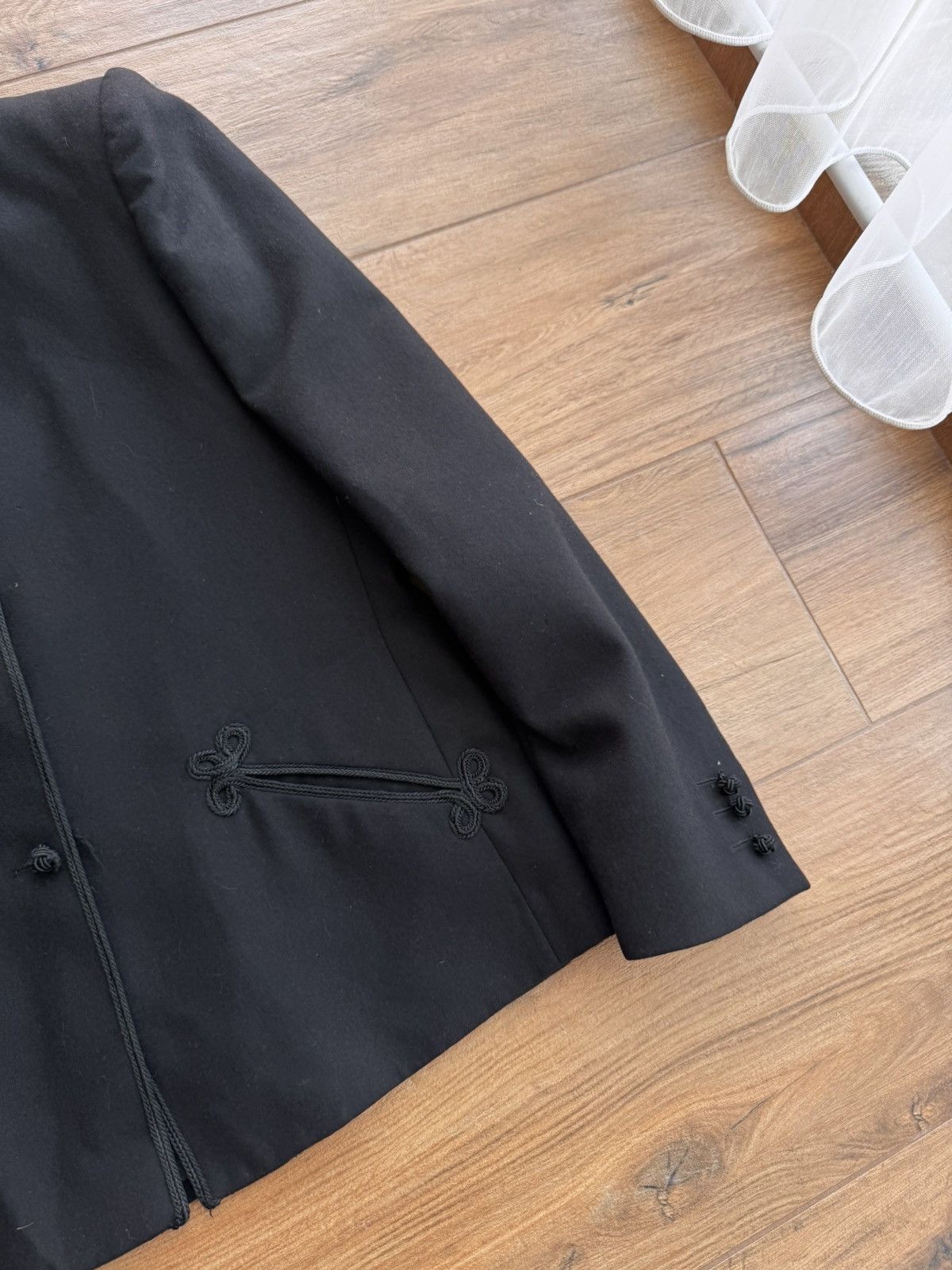 Cerruti 1881 × Vintage Vintage Cerruti 1881 Paris Femme Luxury Blazer Size M / US 6-8 / IT 42-44 - 4 Thumbnail