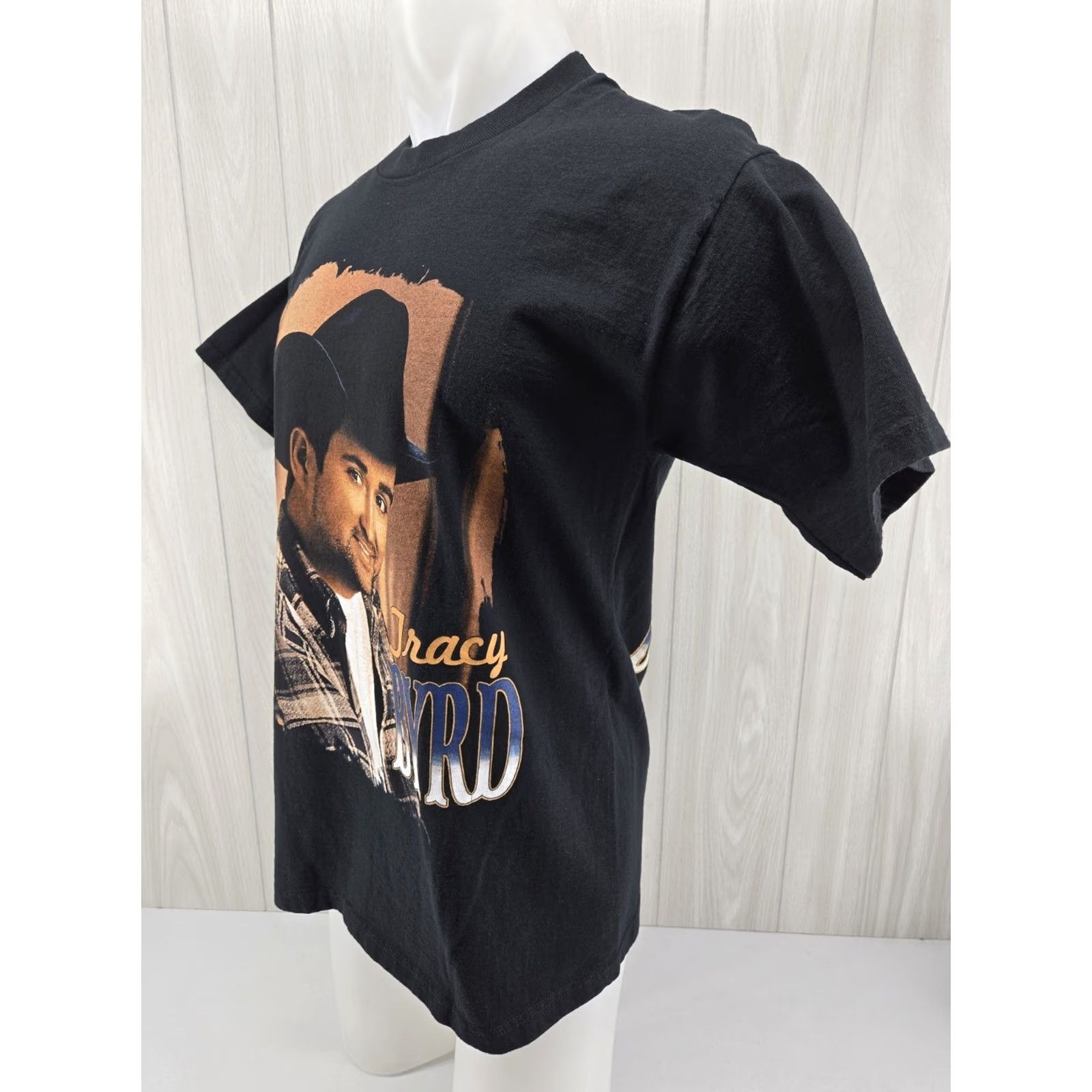 Fruit Of The Loom VINTAGE Tracy Byrd 1998 “I’m From The Country” T Shirt Mens L Black Cotton Logo 90s Tour Mens Size US L / EU 52-54 / 3 - 3 Thumbnail