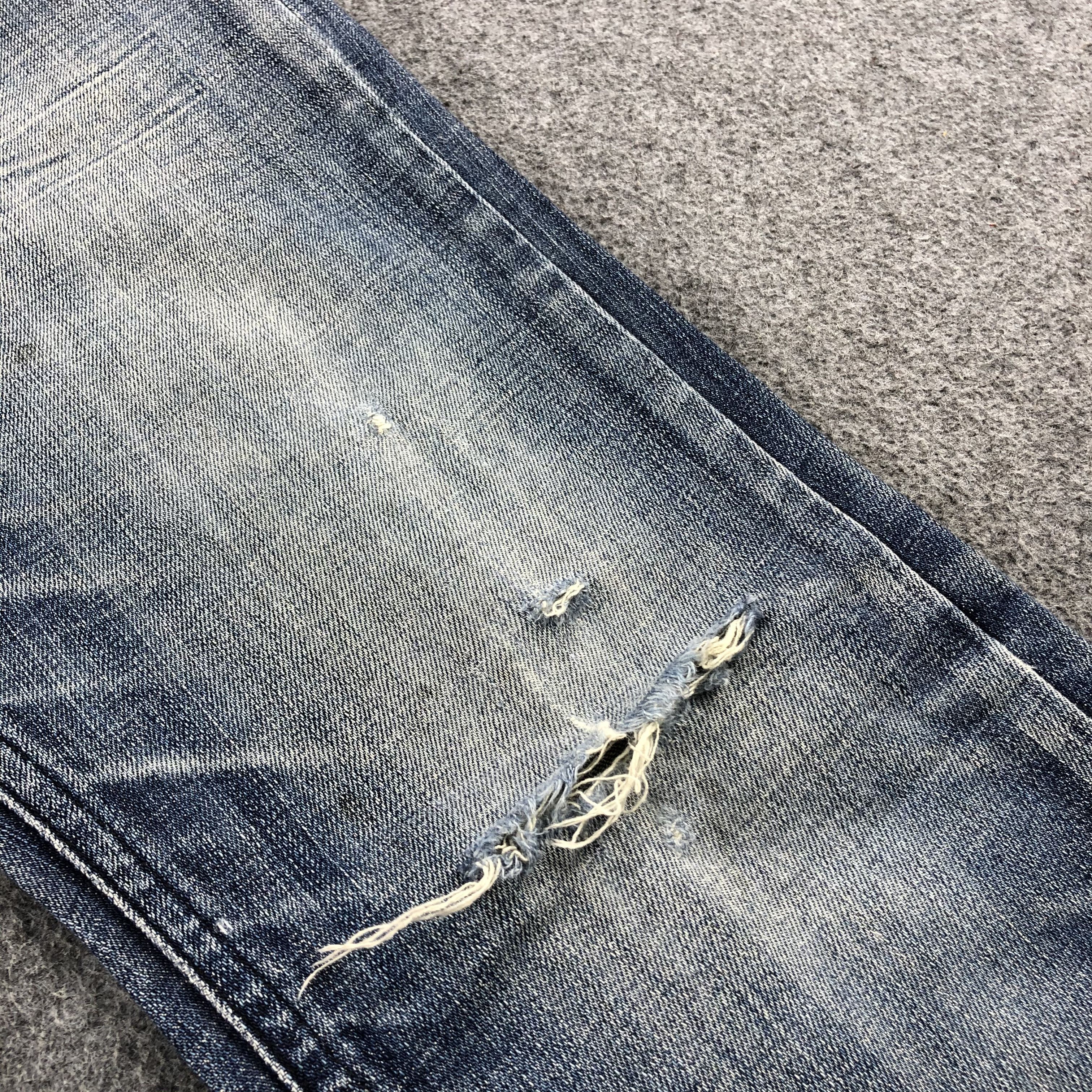 Lee Vintage Blue Wash Lee Jeans-J1776 Size US 34 / EU 50 - 9 Thumbnail