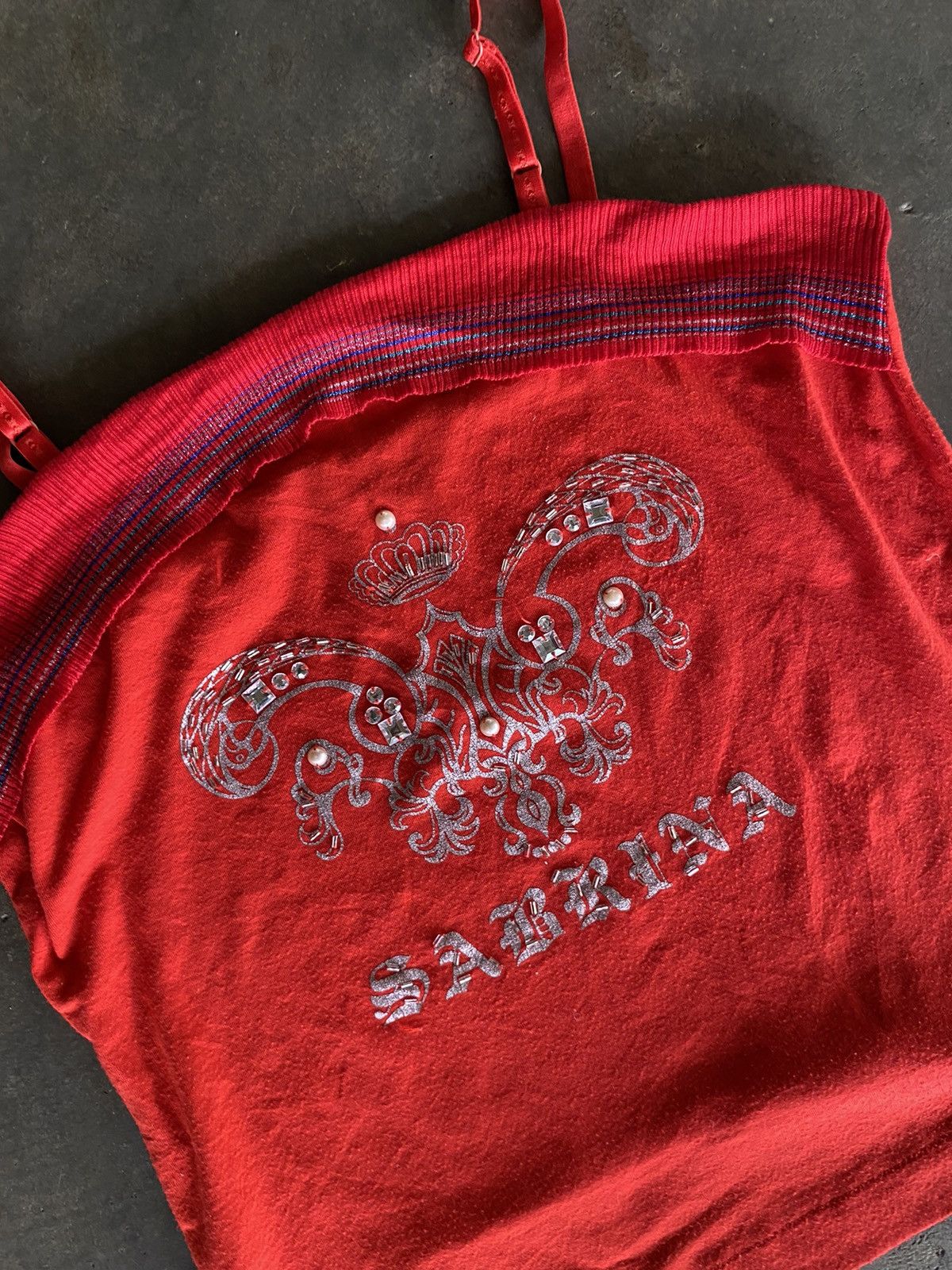 20471120 Y2K SABRINA TANK TOPS Size S / US 4 / IT 40 - 2 Thumbnail