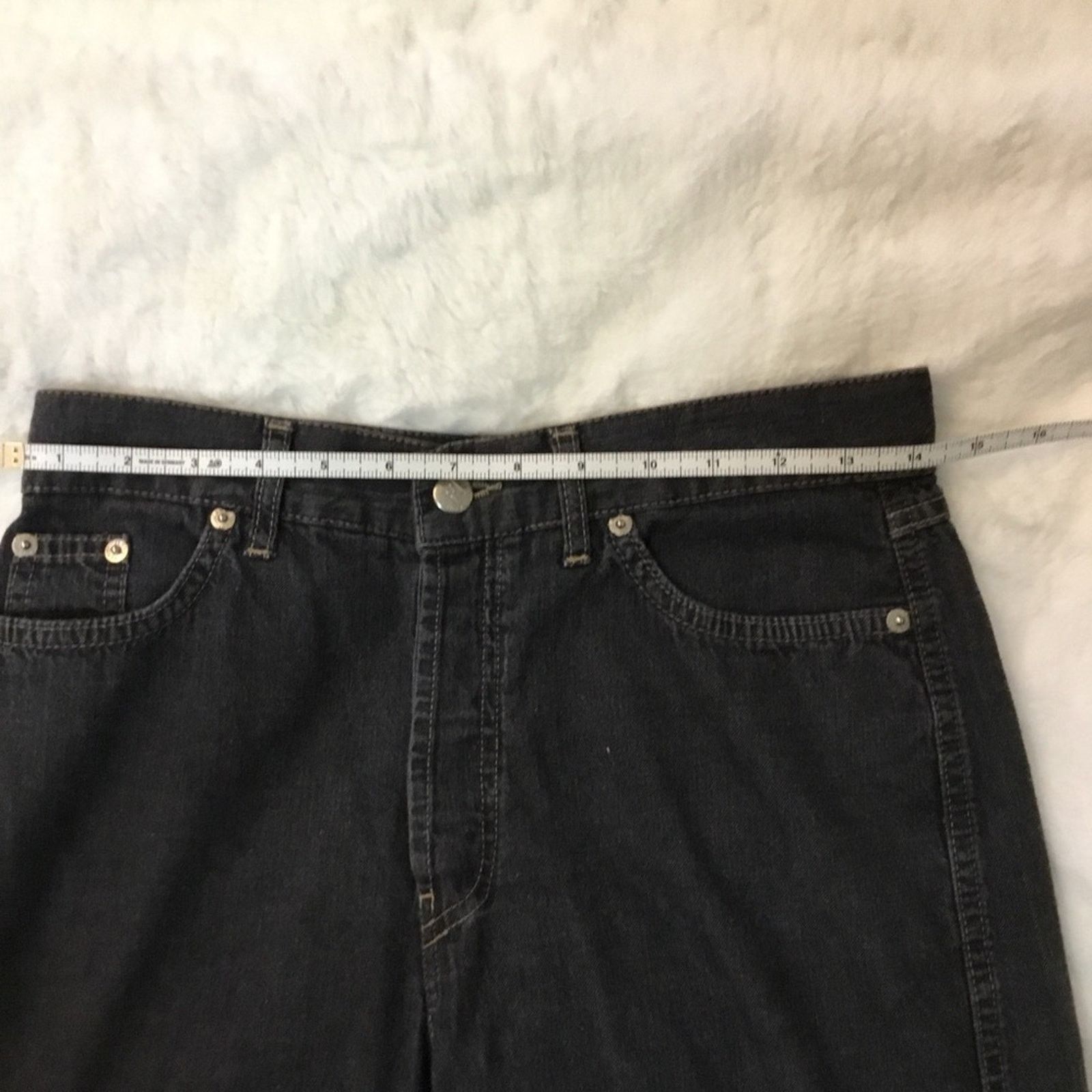 Fendi Fendi Roma Amor Classic Blue Denim Jeans Size 29" - 10 Thumbnail