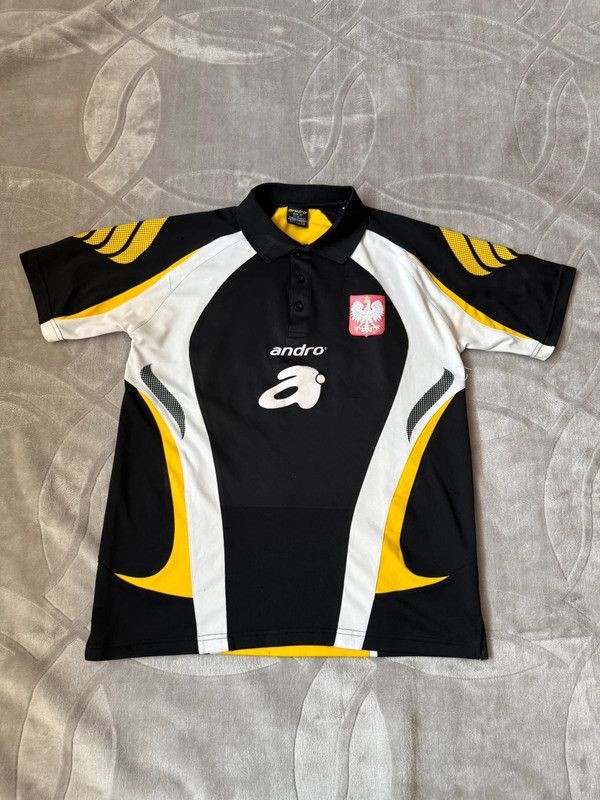 Sports Specialties Andro Polska Robert Floras M table tennis Poland jersey Size US M / EU 48-50 / 2 - 1 Thumbnail