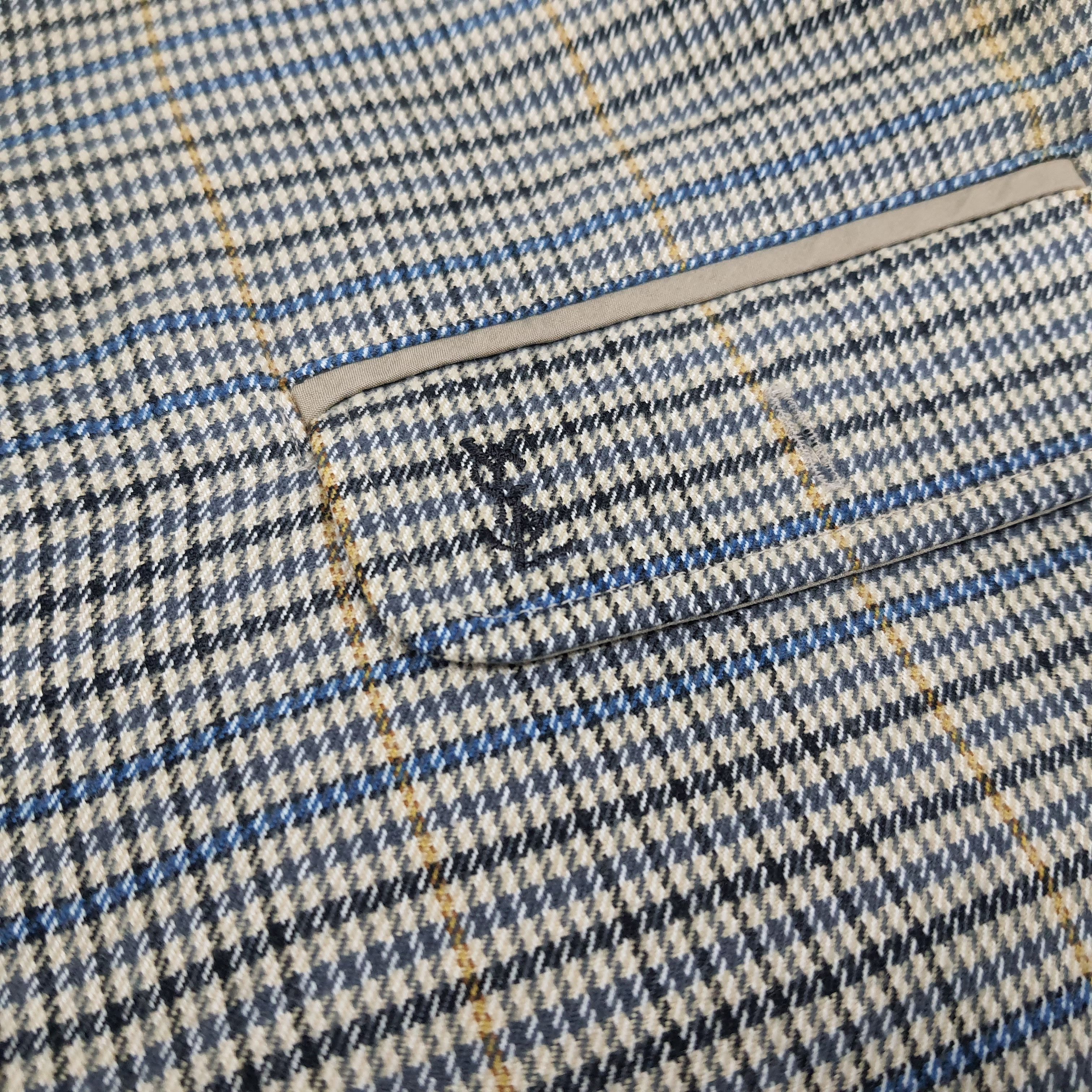 Vintage × Yves Saint Laurent Vintage Yves Saint Laurent Designer Button Up Shirt Size US S / EU 44-46 / 1 - 3 Thumbnail