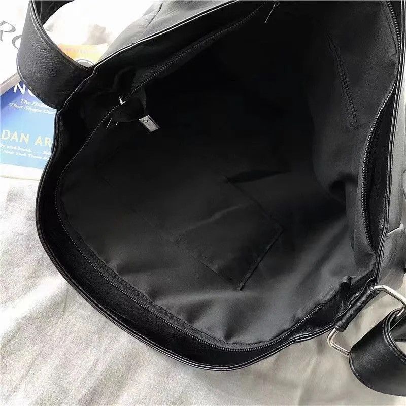 Japanese Brand Fashion y2k pu leather shoulder messenger bag vintage Size ONE SIZE - 4 Thumbnail