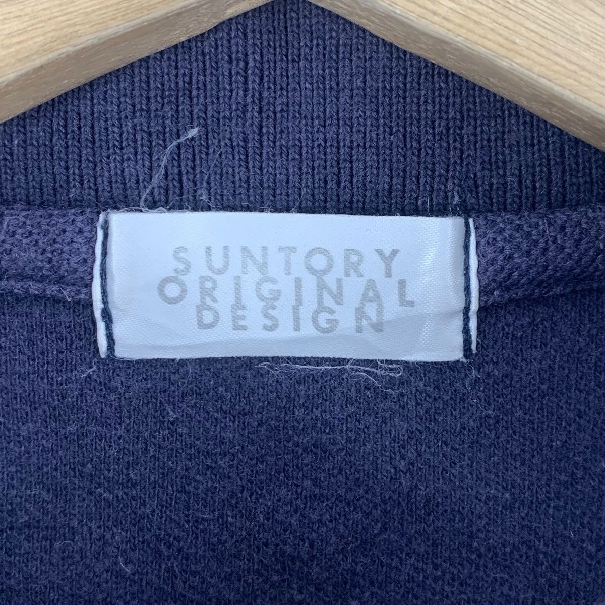 Vintage Vintage BOSS COFFEE SUNTORY Original Design Polo Tee Shirt Size US L / EU 52-54 / 3 - 5 Thumbnail