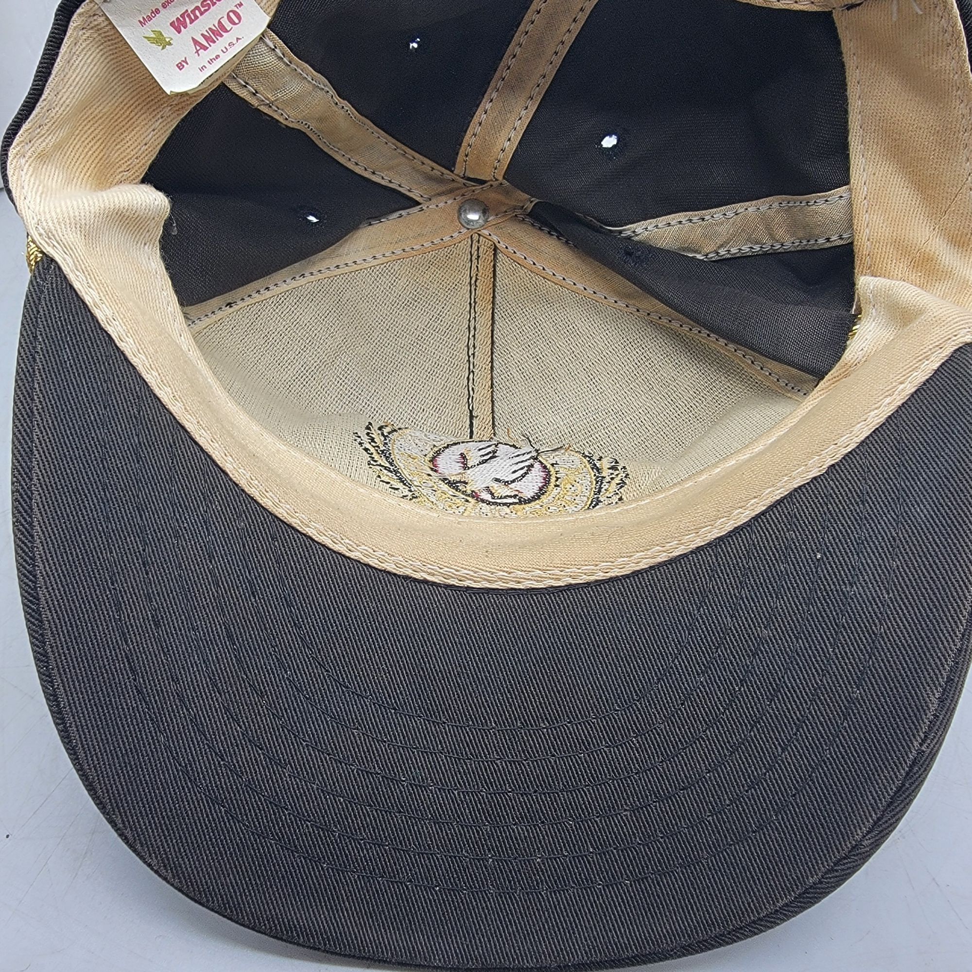 Vintage Winston Motor Sports 20th Anniversary Snapback Hat By Annco Size ONE SIZE - 10 Thumbnail