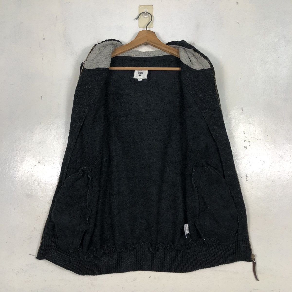 Japanese Brand 📌Vintage Billabong Bomber Jacket Fur Hoodie Navajo Aztec Size US M / EU 48-50 / 2 - 16 Thumbnail