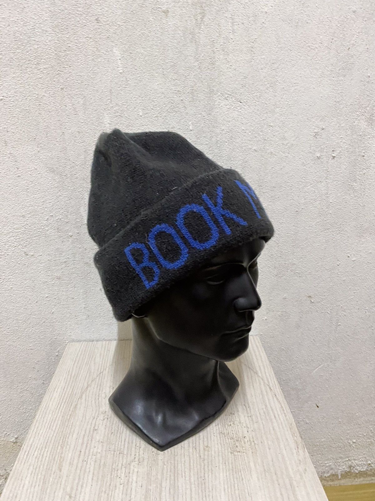 Japanese Brand × Vintage Daily Russet Spellout Book Mark Beanie Hat Size ONE SIZE - 4 Thumbnail
