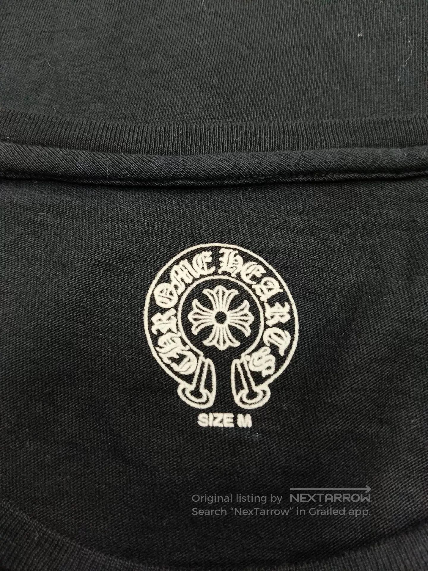 Chrome Hearts Chrome Hearts Black Short Sleeve T. Size M / US 6-8 / IT 42-44 - 3 Thumbnail